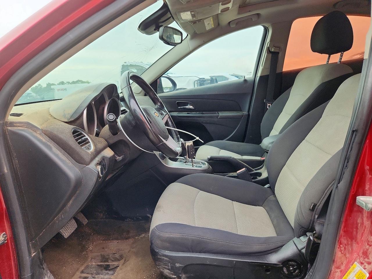 2014 Chevrolet Cruze Lt Burgundy vin: 1G1PE5SB0E7106399