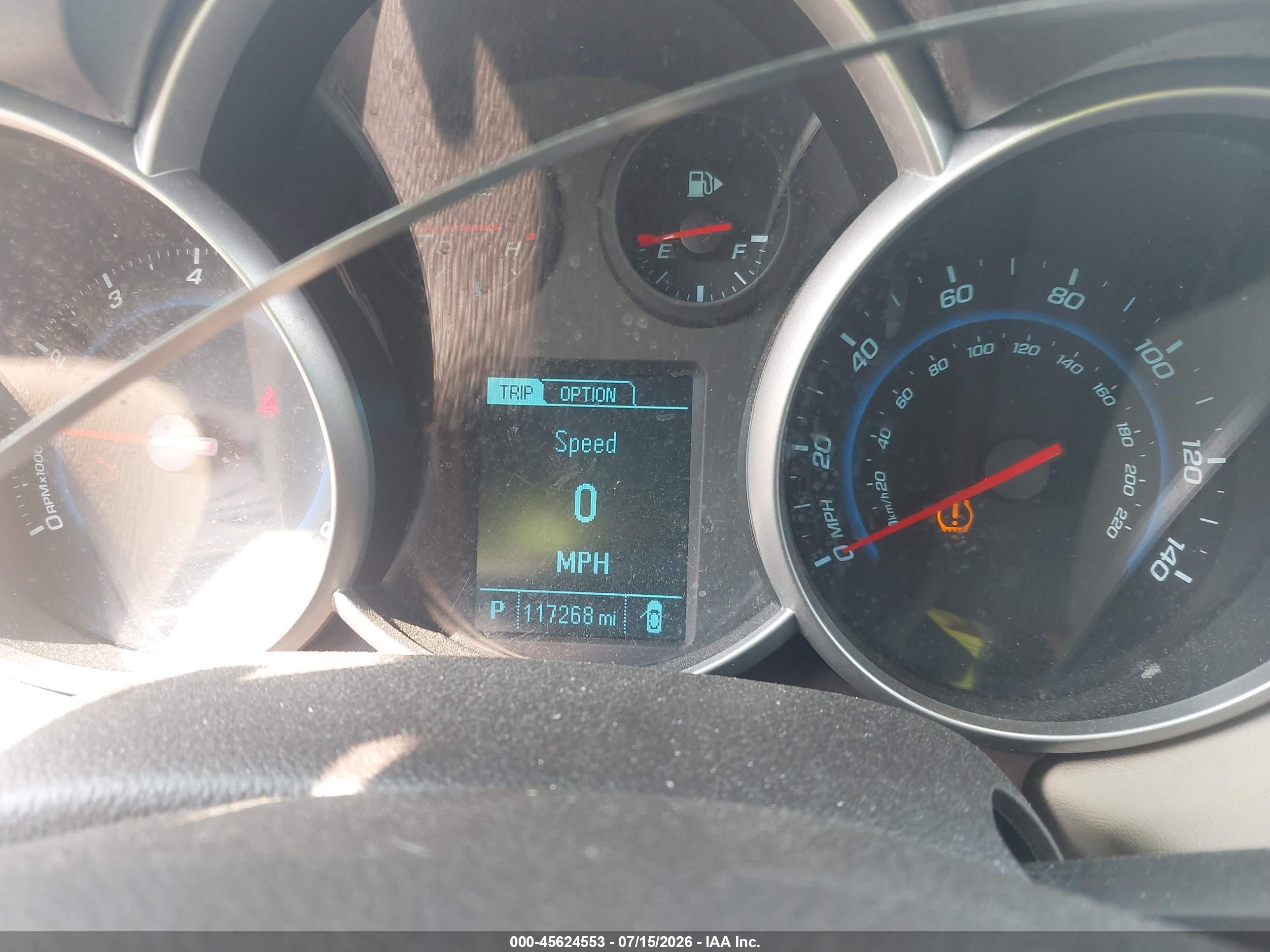 2014 Chevrolet Cruze 2lt Auto Silver vin: 1G1PE5SB0E7335696