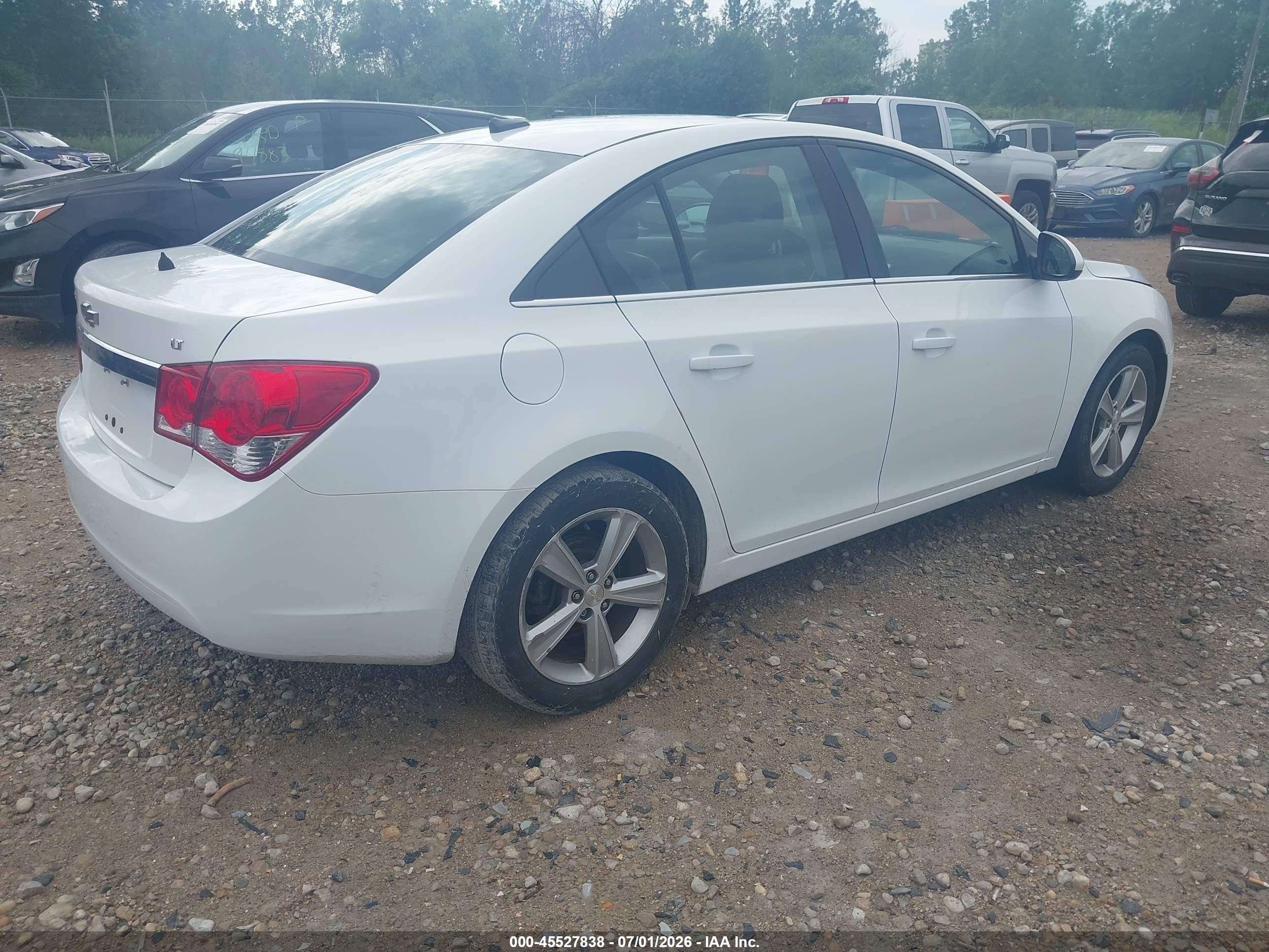 2014 Chevrolet Cruze 2lt Auto Белый vin: 1G1PE5SB0E7348268