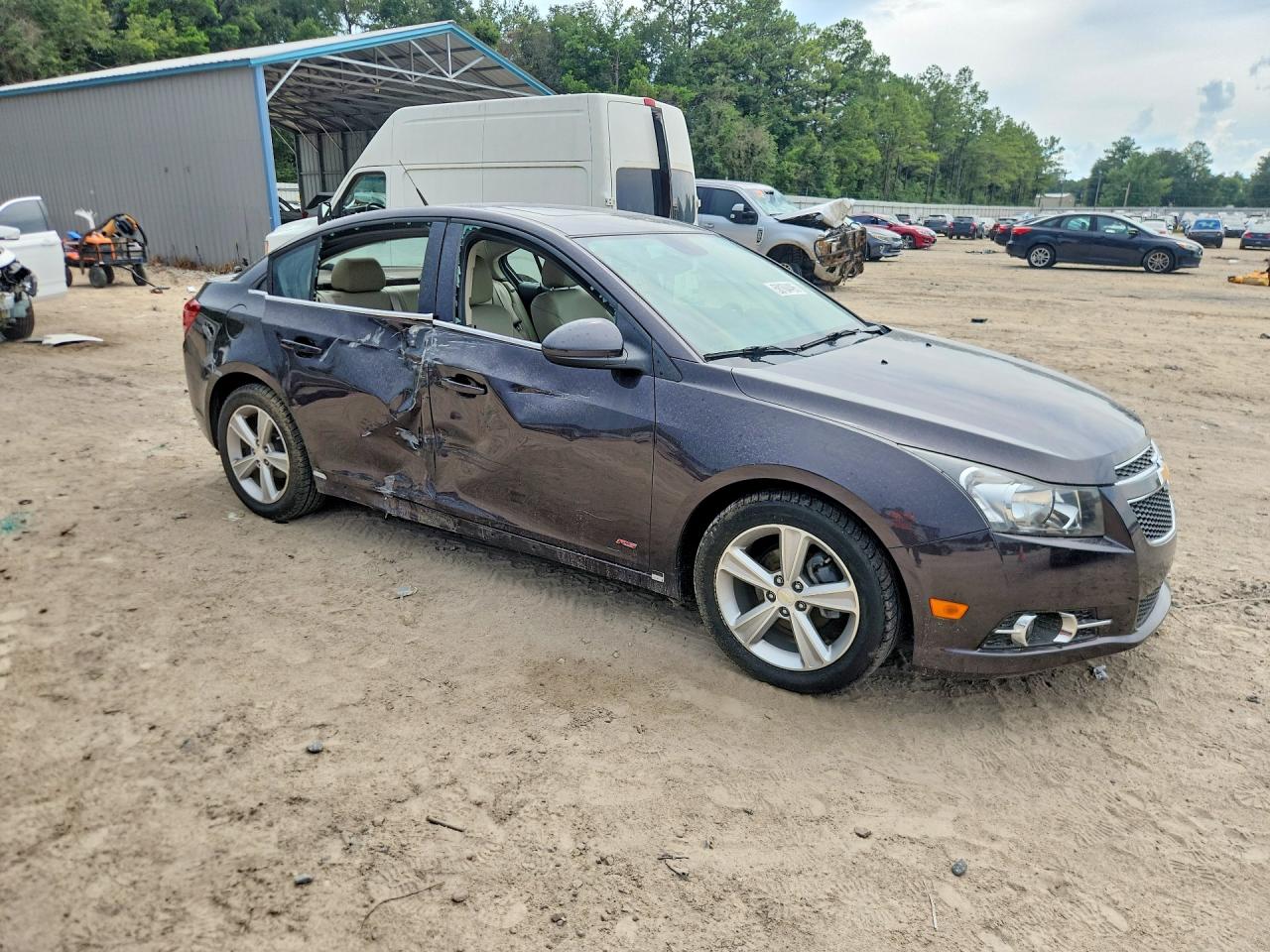 2014 Chevrolet Cruze Lt Charcoal vin: 1G1PE5SB0E7436219