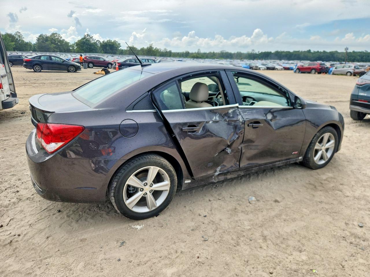 2014 Chevrolet Cruze Lt Charcoal vin: 1G1PE5SB0E7436219