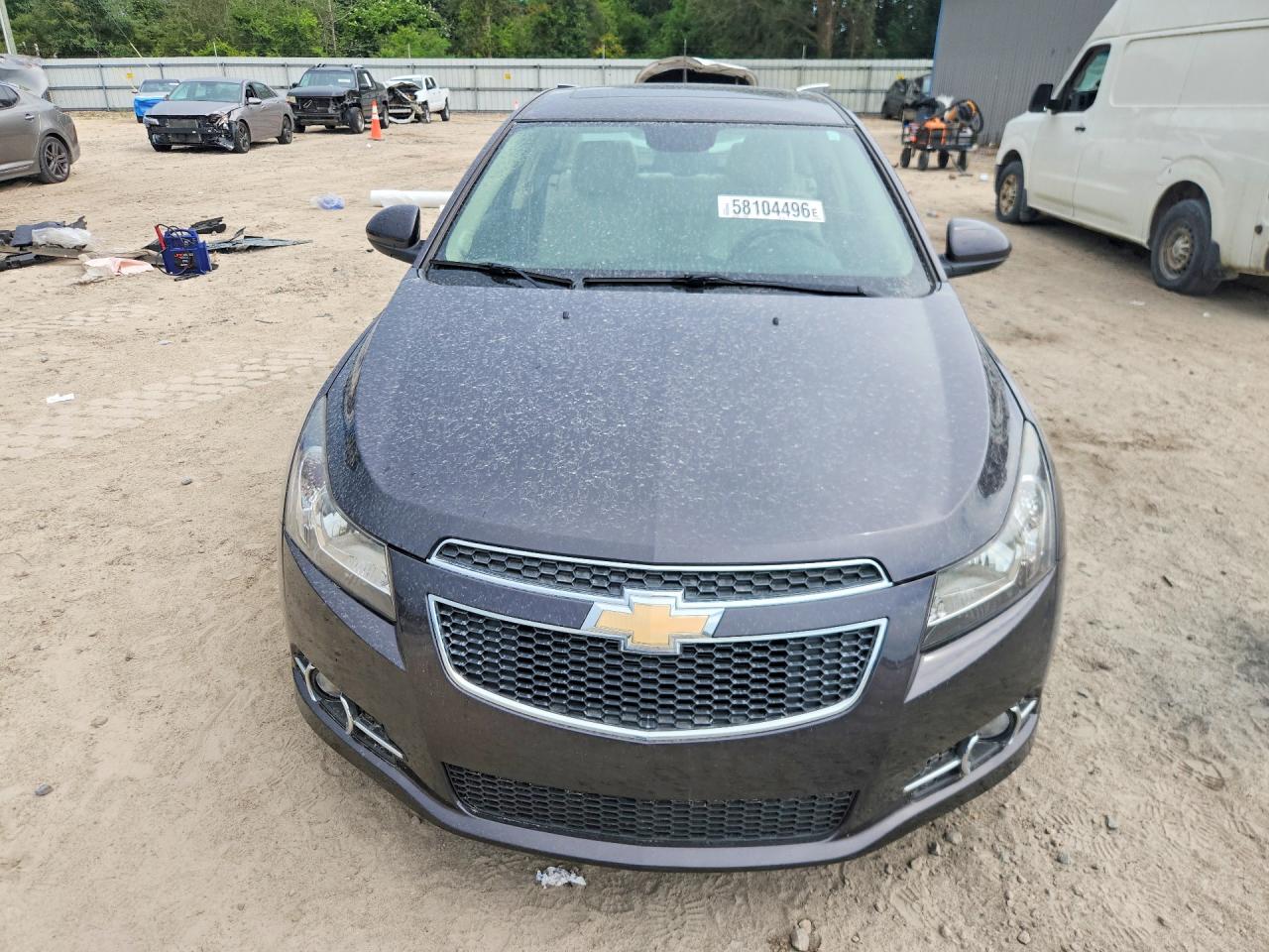 2014 Chevrolet Cruze Lt Charcoal vin: 1G1PE5SB0E7436219