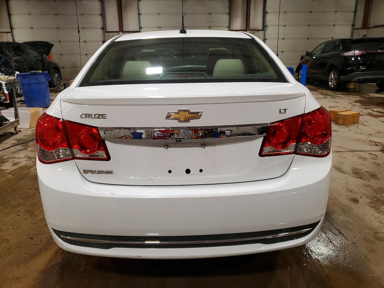 2014 Chevrolet Cruze Lt White vin: 1G1PE5SB0E7449486