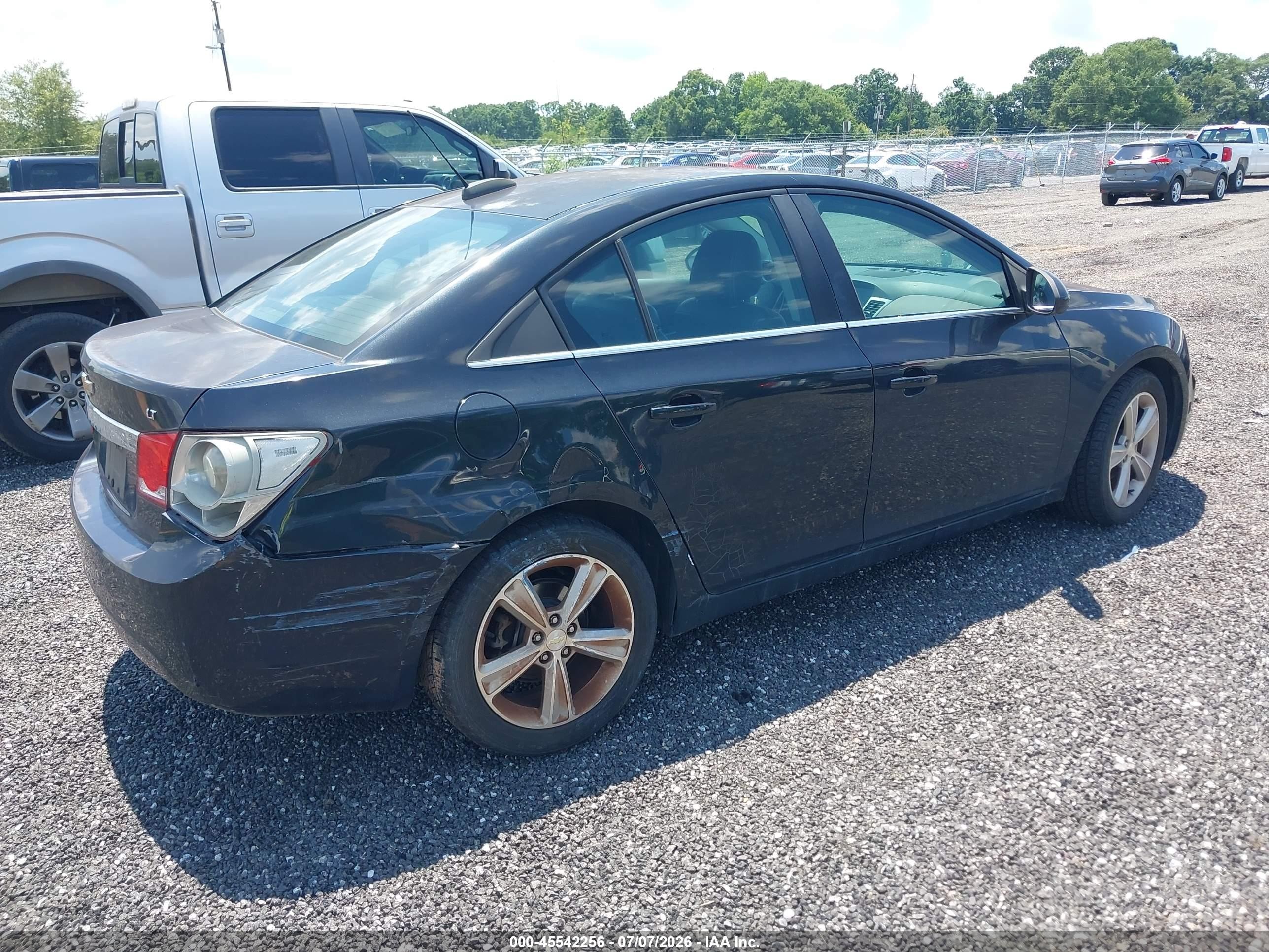 2015 Chevrolet Cruze 2lt Auto Черный vin: 1G1PE5SB0F7165714