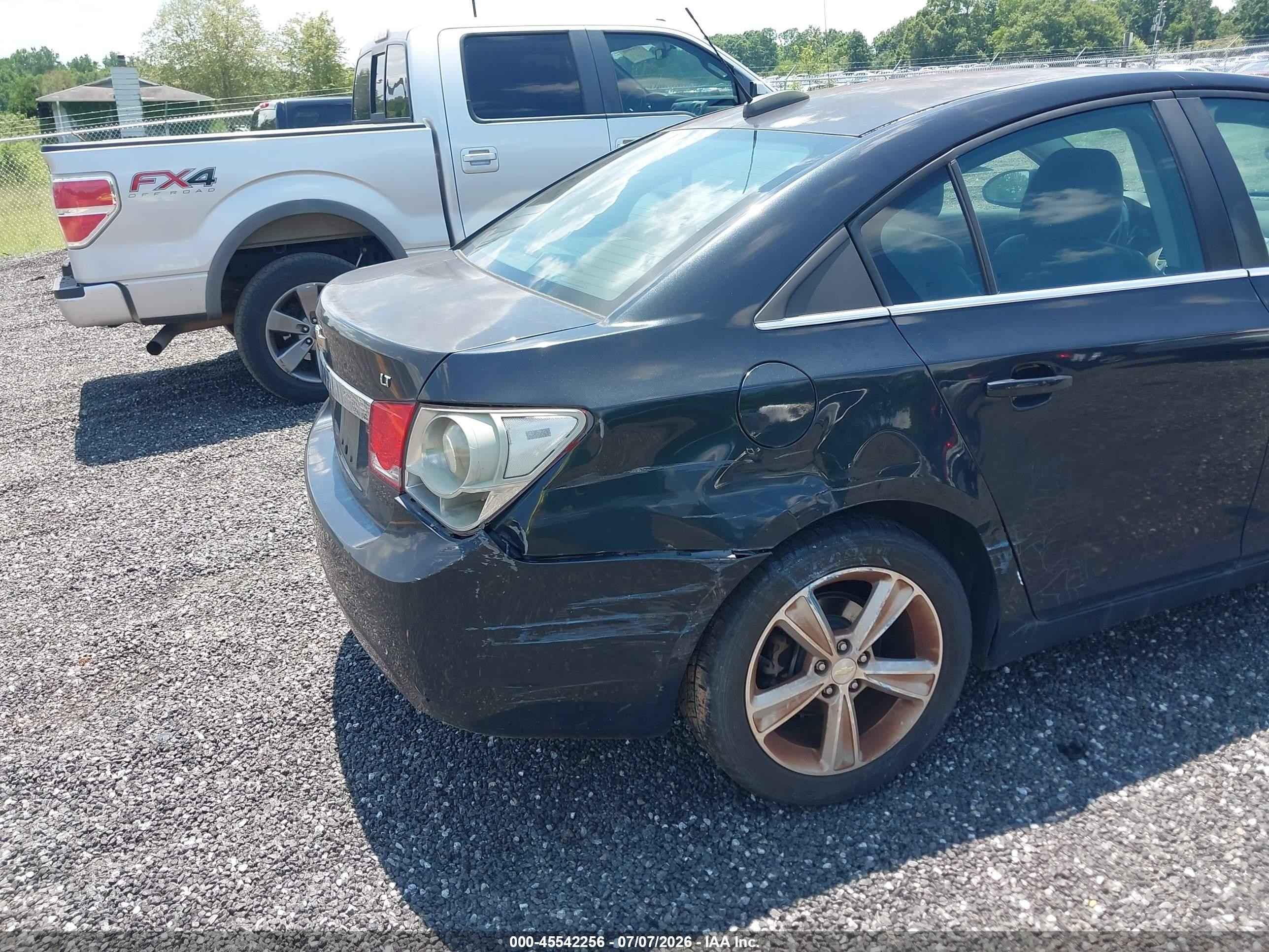 2015 Chevrolet Cruze 2lt Auto Черный vin: 1G1PE5SB0F7165714