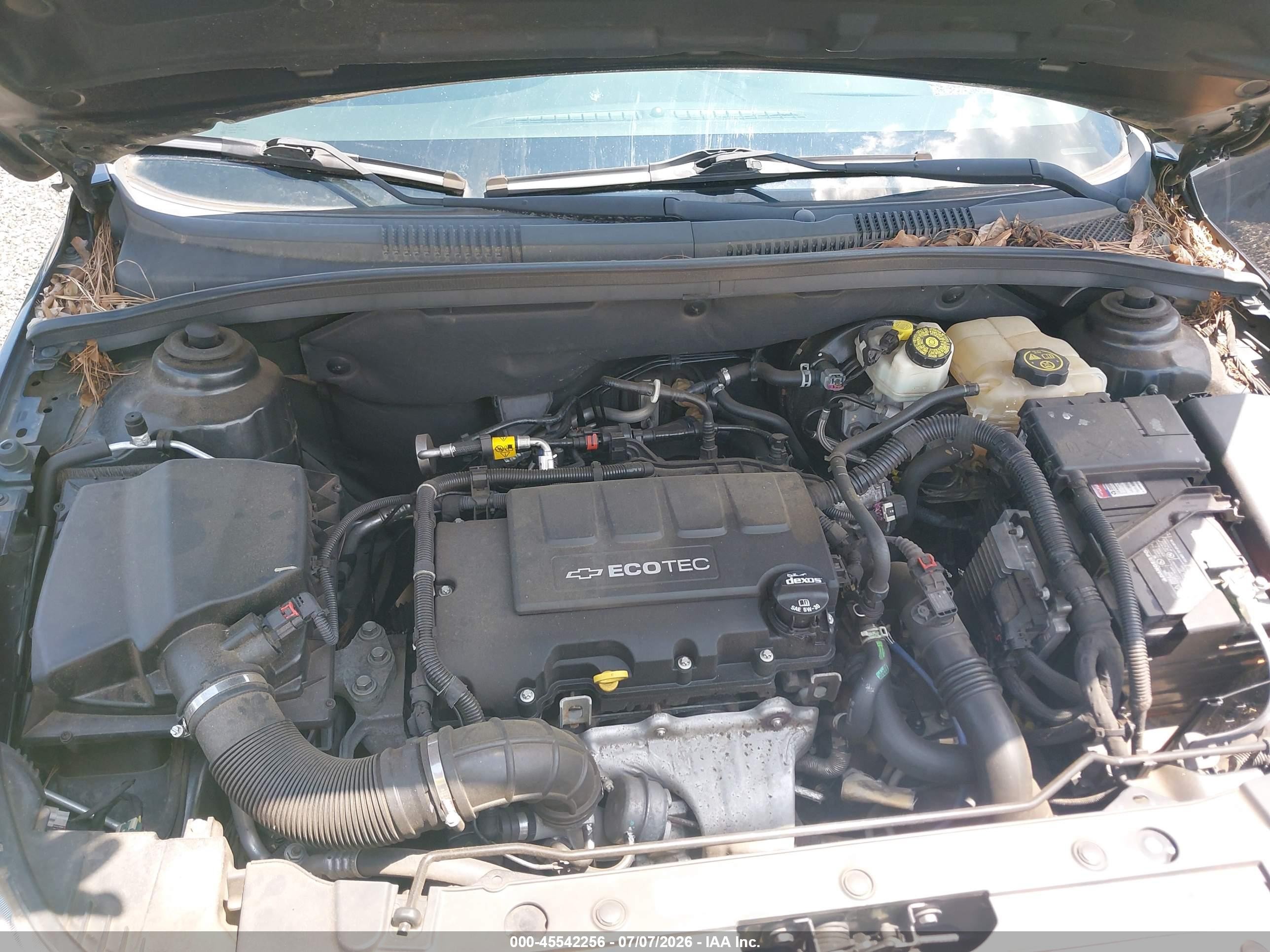 2015 Chevrolet Cruze 2lt Auto Черный vin: 1G1PE5SB0F7165714