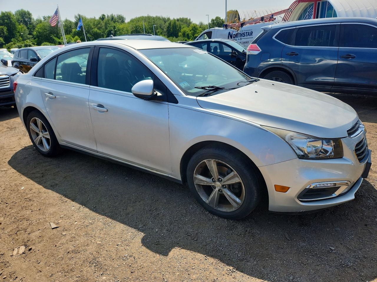 2015 Chevrolet Cruze Lt Серебряный vin: 1G1PE5SB0F7200204