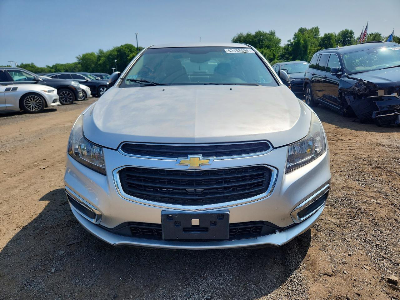 2015 Chevrolet Cruze Lt Серебряный vin: 1G1PE5SB0F7200204