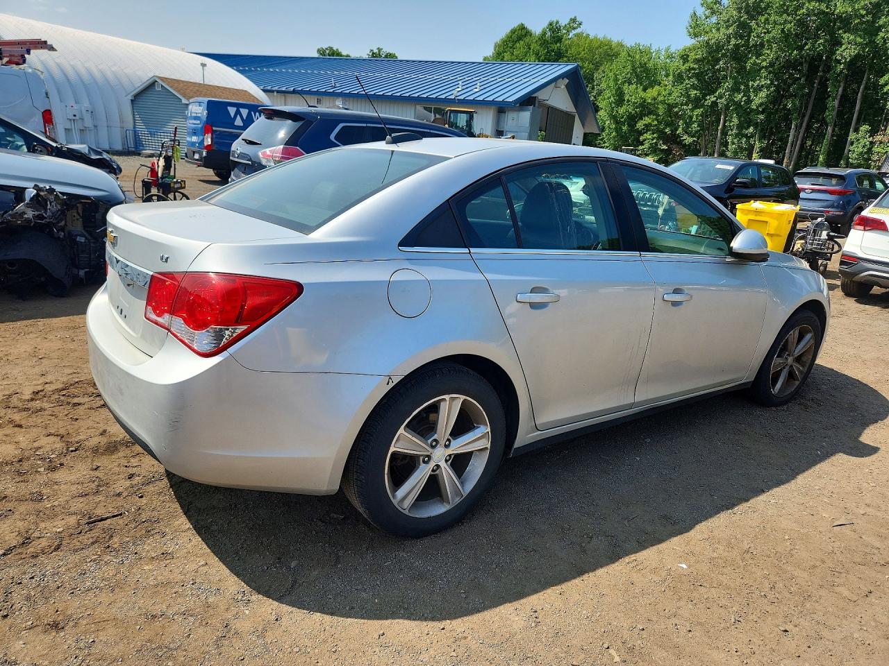 2015 Chevrolet Cruze Lt Серебряный vin: 1G1PE5SB0F7200204
