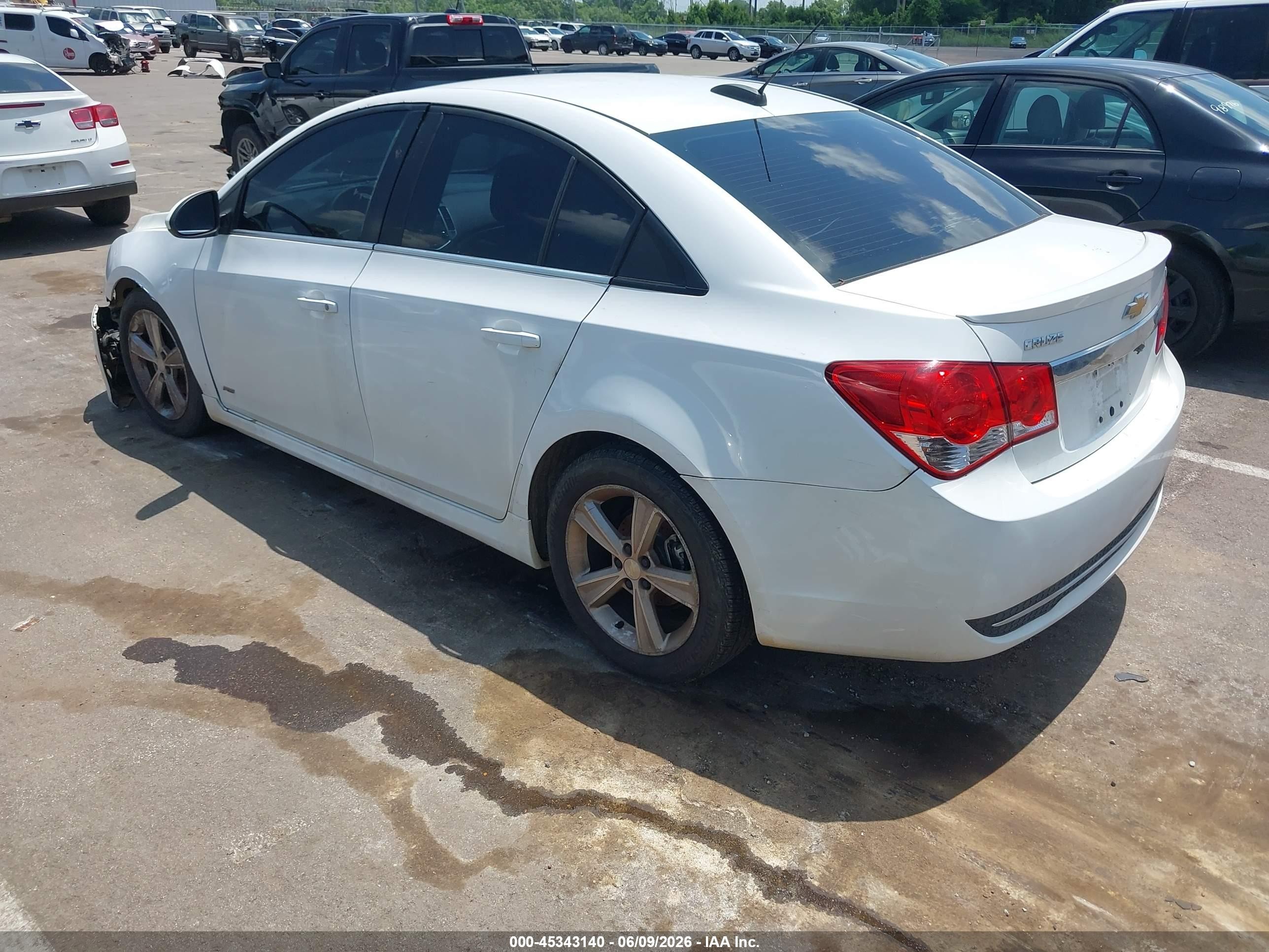 2015 Chevrolet Cruze 2lt Auto Белый vin: 1G1PE5SB0F7225104