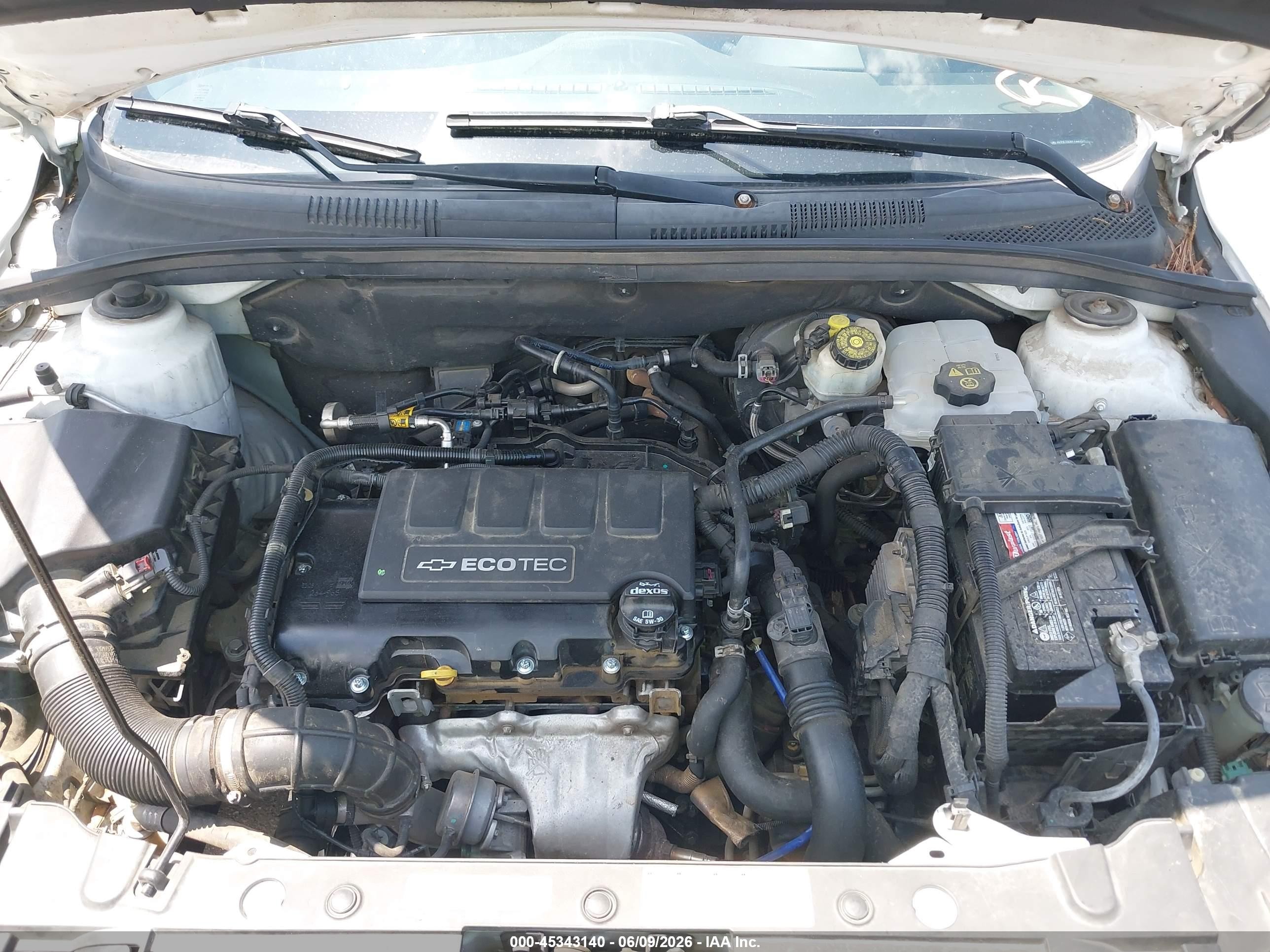 2015 Chevrolet Cruze 2lt Auto Белый vin: 1G1PE5SB0F7225104