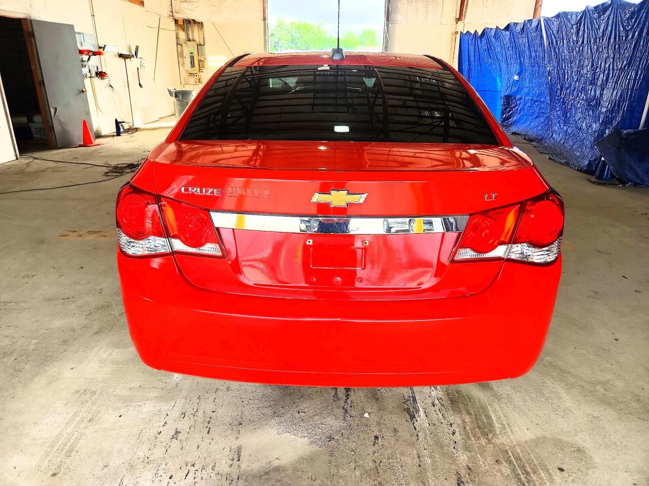 2015 Chevrolet Cruze Lt Red vin: 1G1PE5SB0F7226186