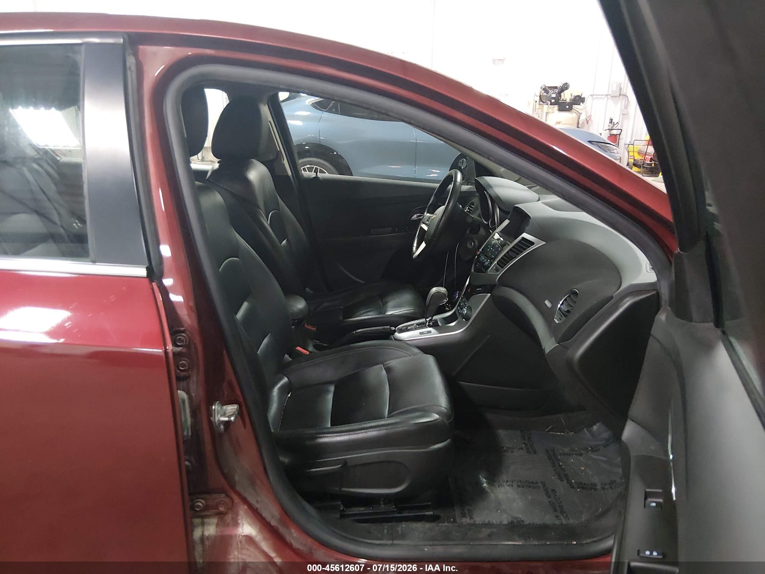 2015 Chevrolet Cruze 2lt Auto Red vin: 1G1PE5SB0F7232523