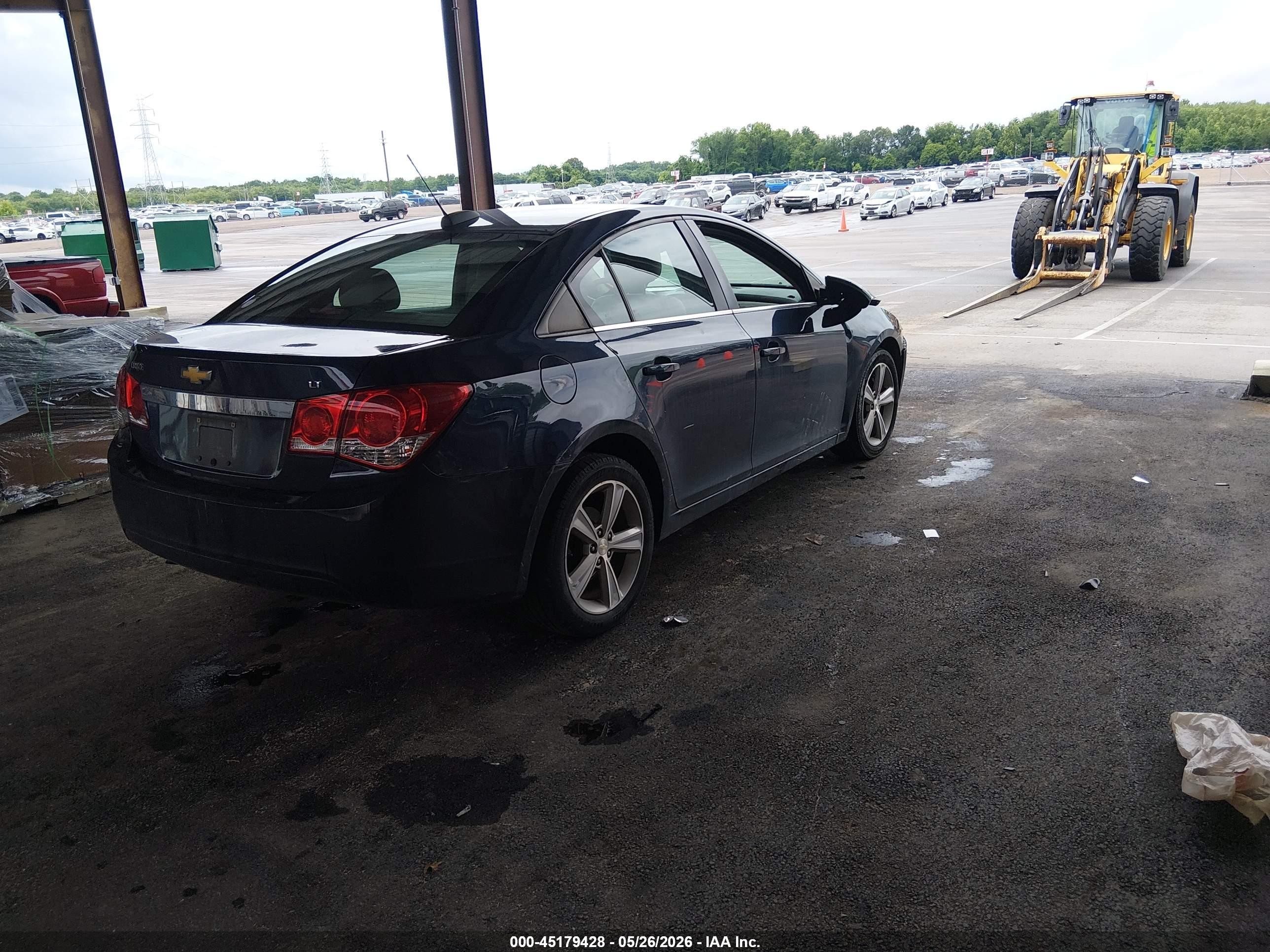 2015 Chevrolet Cruze 2lt Auto Blue vin: 1G1PE5SB0F7235518