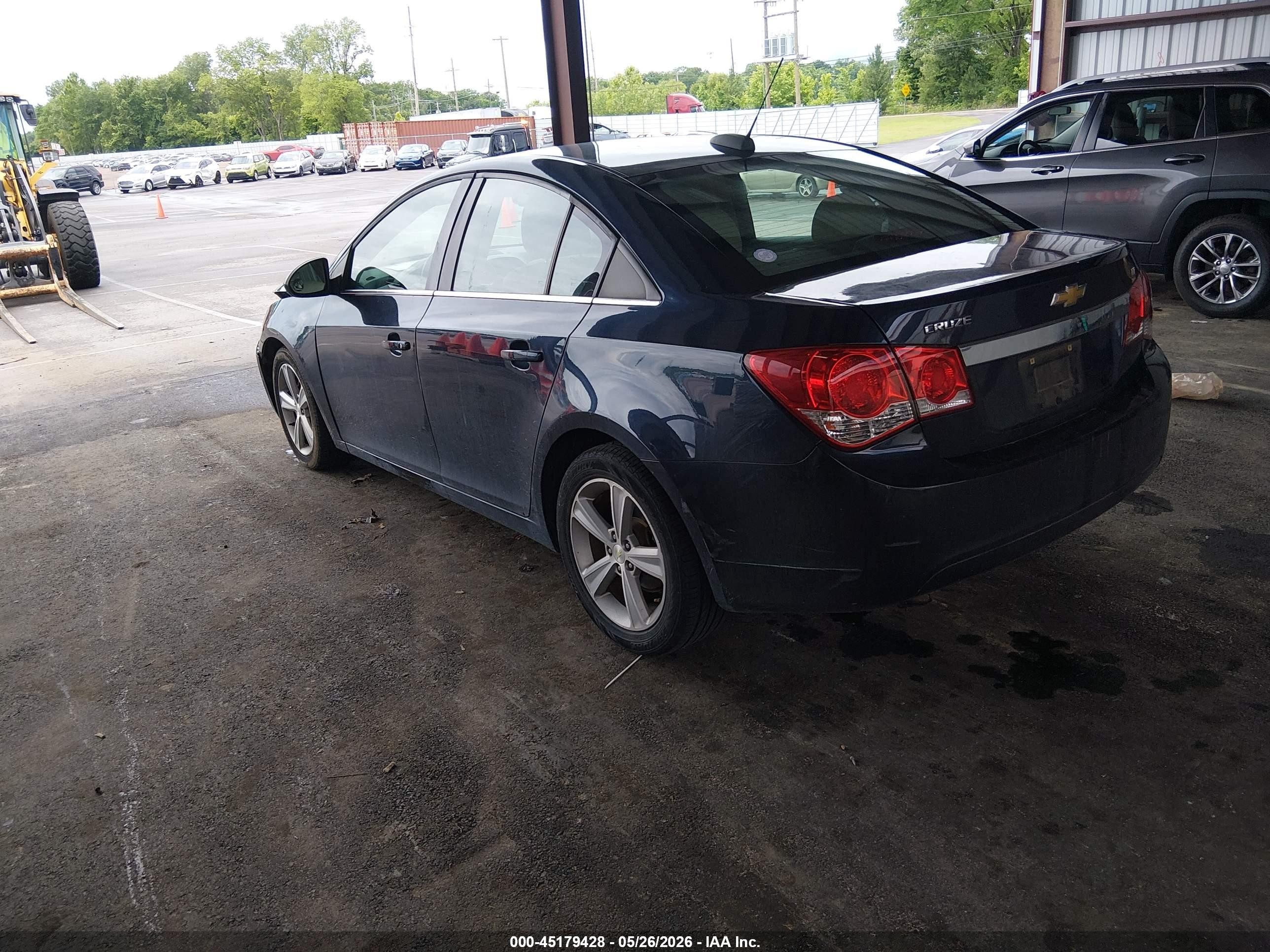 2015 Chevrolet Cruze 2lt Auto Blue vin: 1G1PE5SB0F7235518