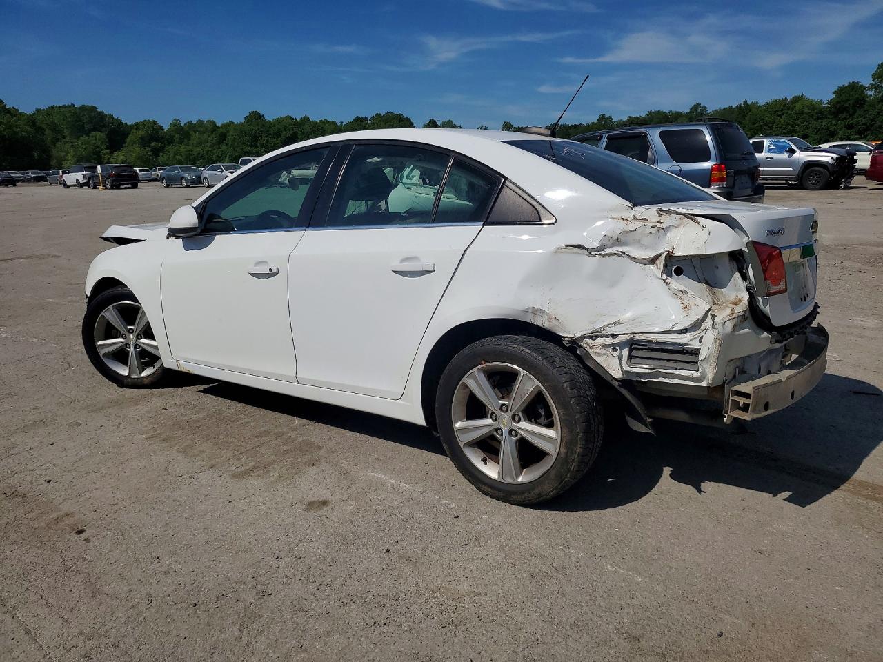 2015 Chevrolet Cruze Lt White vin: 1G1PE5SB0F7262850
