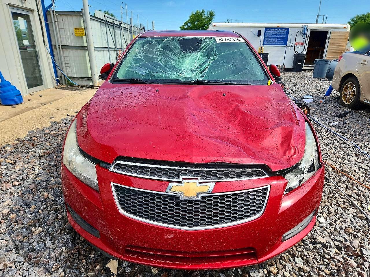 2013 Chevrolet Cruze Lt Burgundy vin: 1G1PE5SB1D7195074