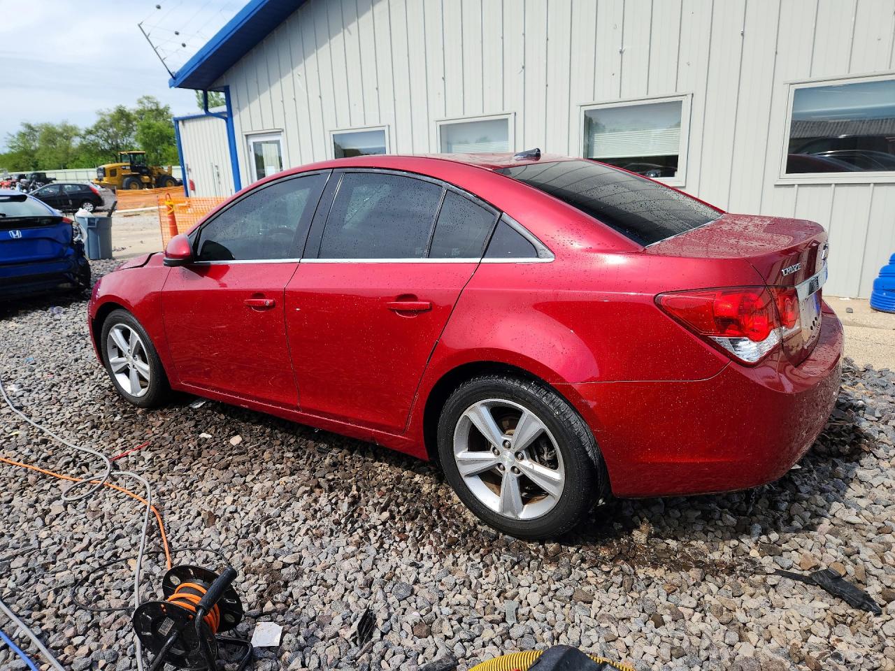 2013 Chevrolet Cruze Lt Burgundy vin: 1G1PE5SB1D7195074