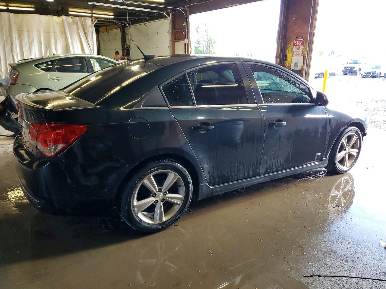 2013 Chevrolet Cruze Black vin: 1G1PE5SB1D7202265