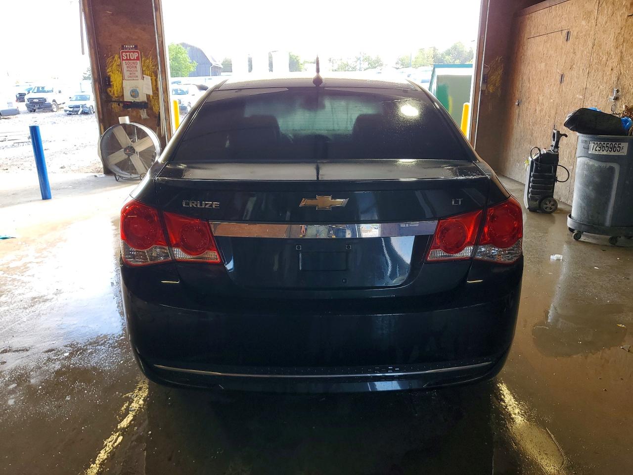 2013 Chevrolet Cruze Black vin: 1G1PE5SB1D7202265