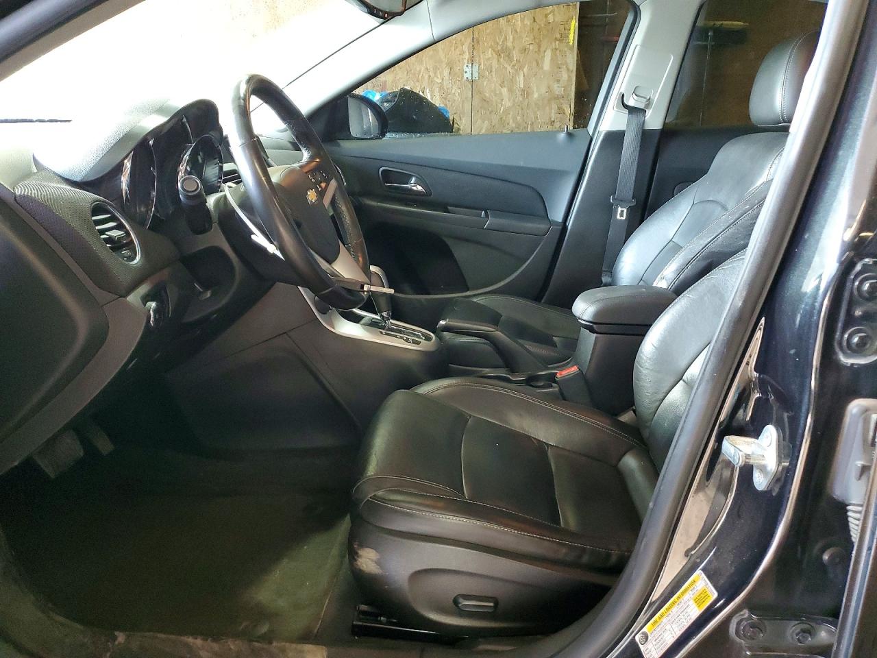 2013 Chevrolet Cruze Black vin: 1G1PE5SB1D7202265