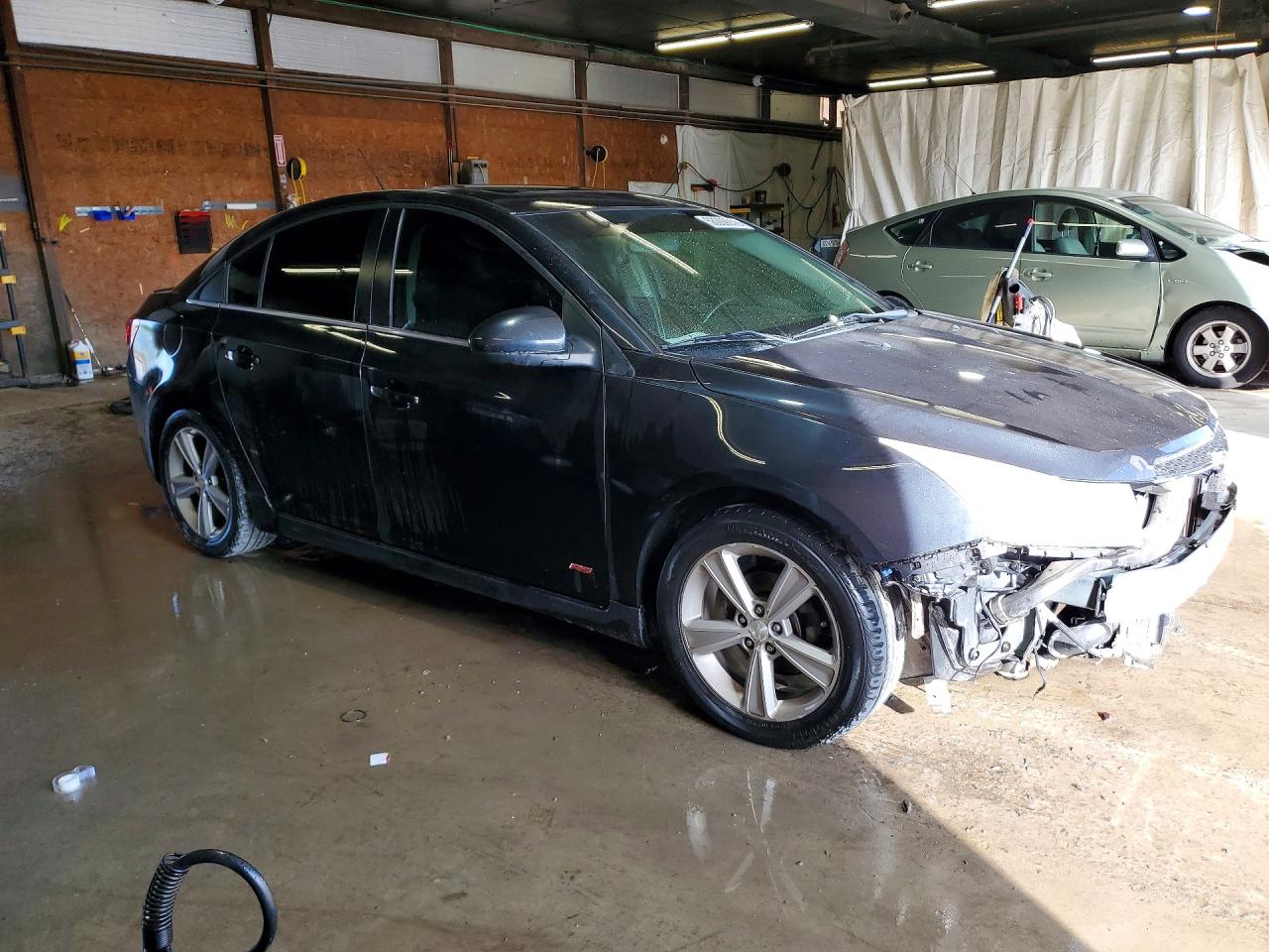 2013 Chevrolet Cruze Black vin: 1G1PE5SB1D7202265
