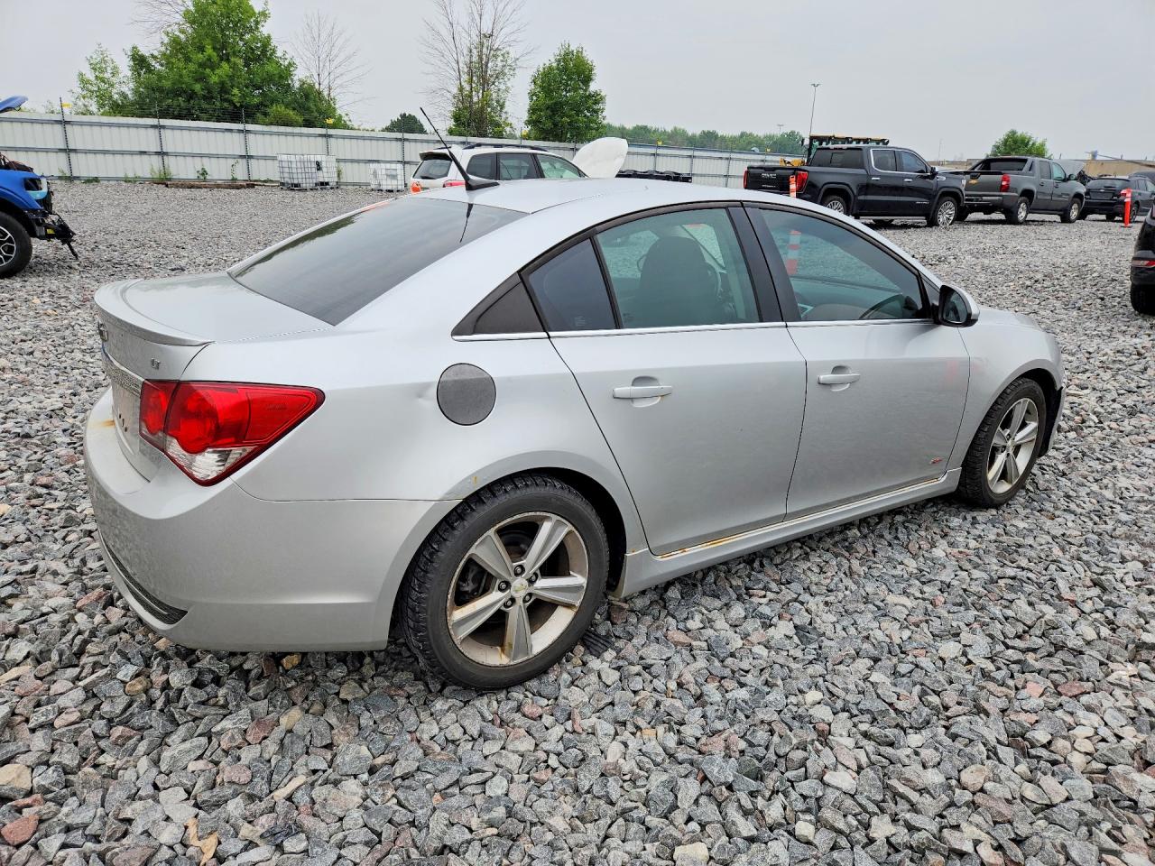 2014 Chevrolet Cruze Lt Silver vin: 1G1PE5SB1E7212960