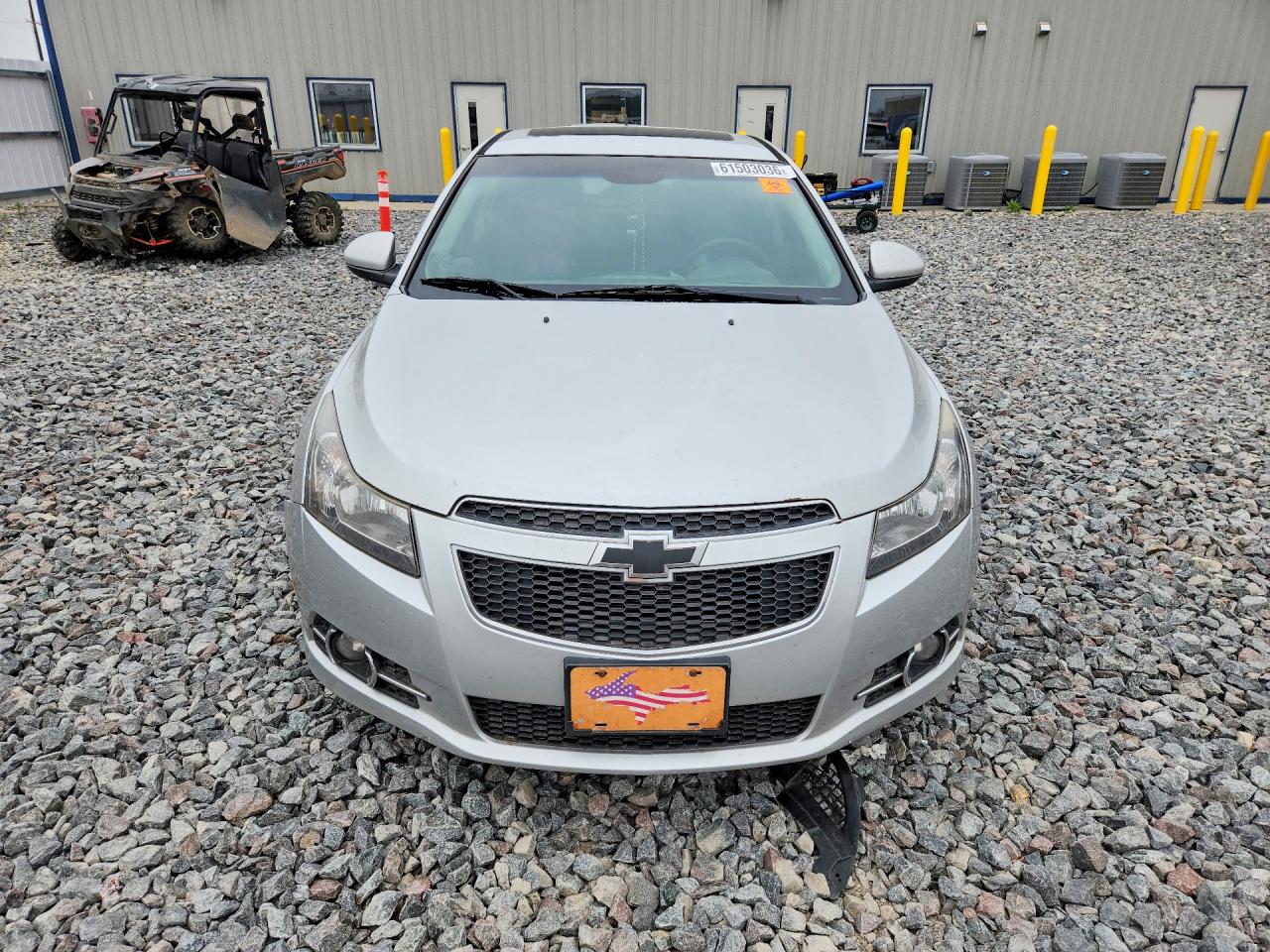 2014 Chevrolet Cruze Lt Silver vin: 1G1PE5SB1E7212960