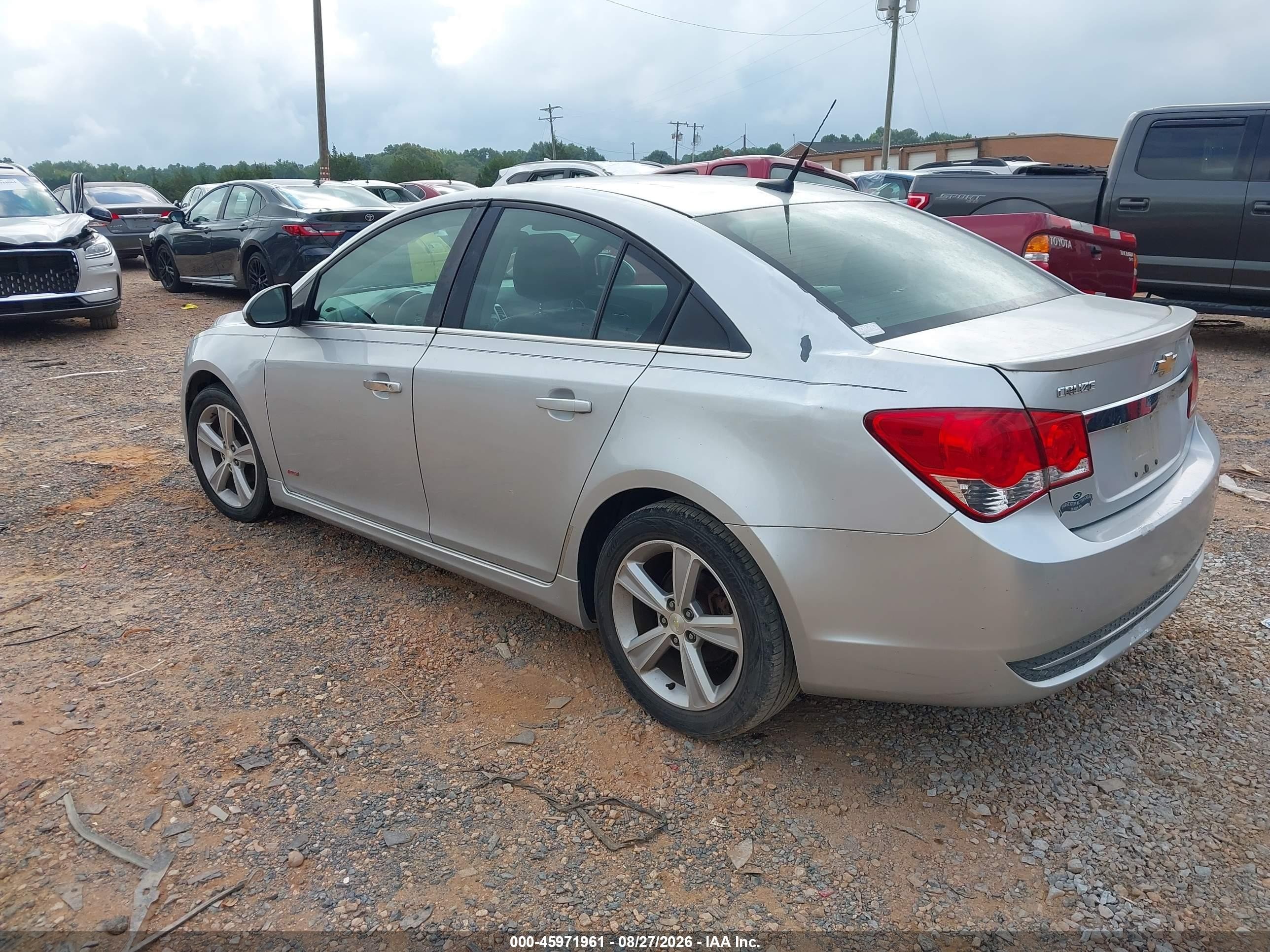 2014 Chevrolet Cruze 2lt Auto Silver vin: 1G1PE5SB1E7234649