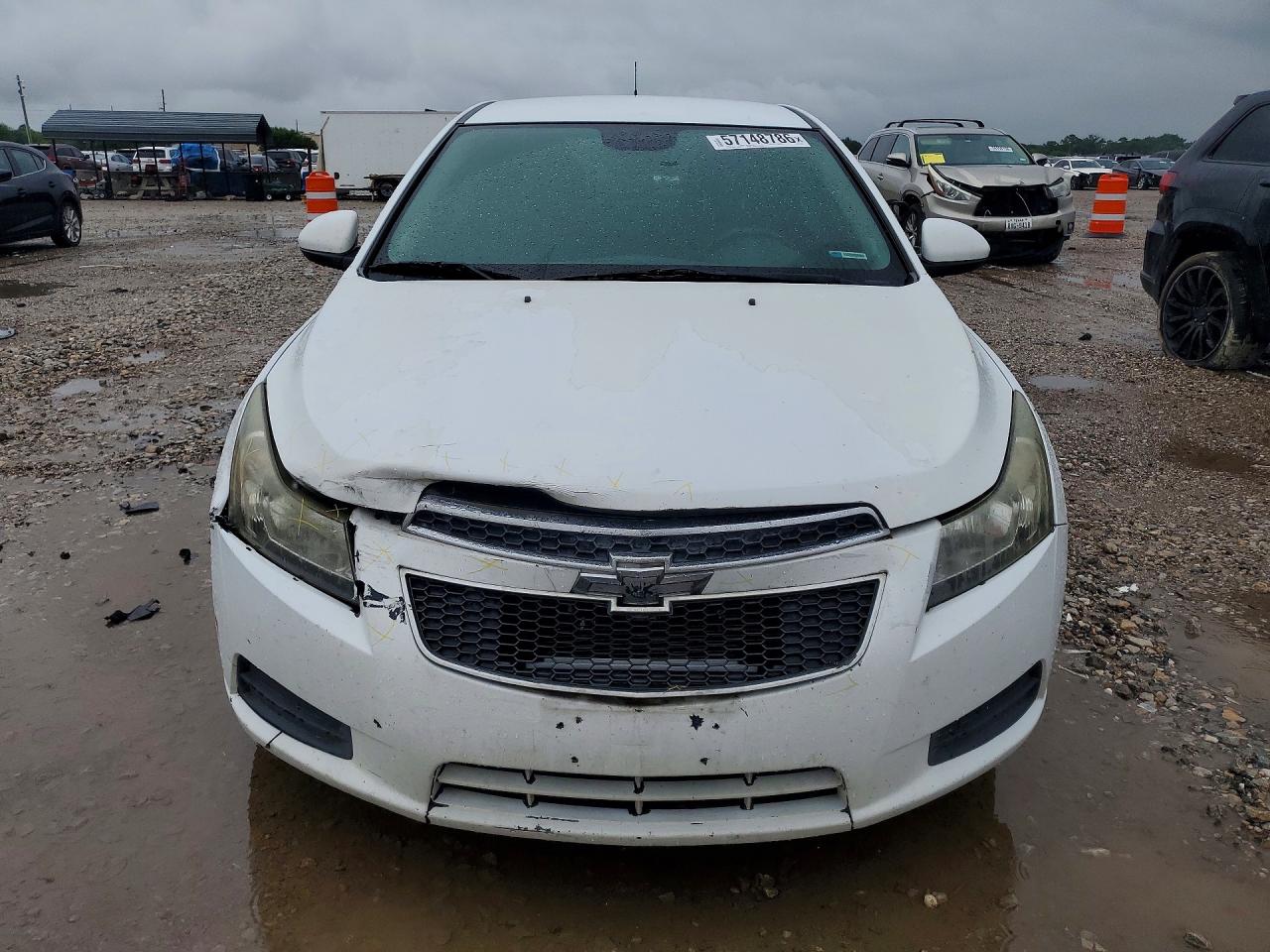2014 Chevrolet Cruze Lt Белый vin: 1G1PE5SB1E7416061
