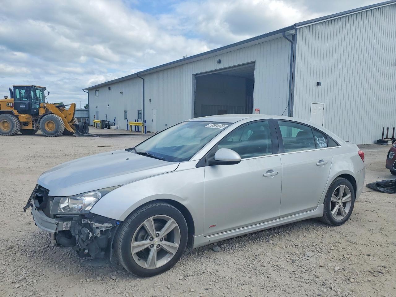 2015 Chevrolet Cruze Lt Silver vin: 1G1PE5SB1F7101326