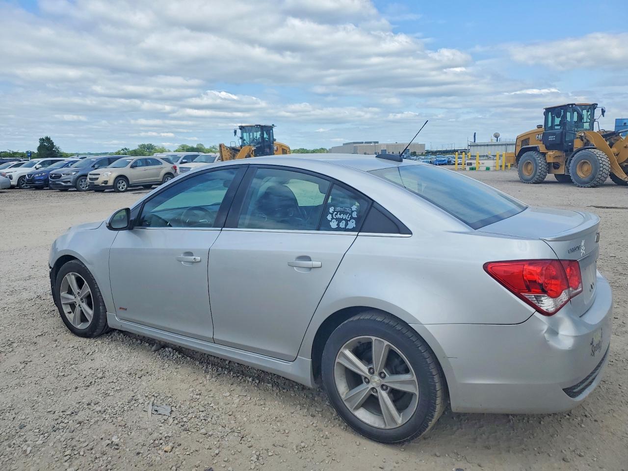 2015 Chevrolet Cruze Lt Silver vin: 1G1PE5SB1F7101326