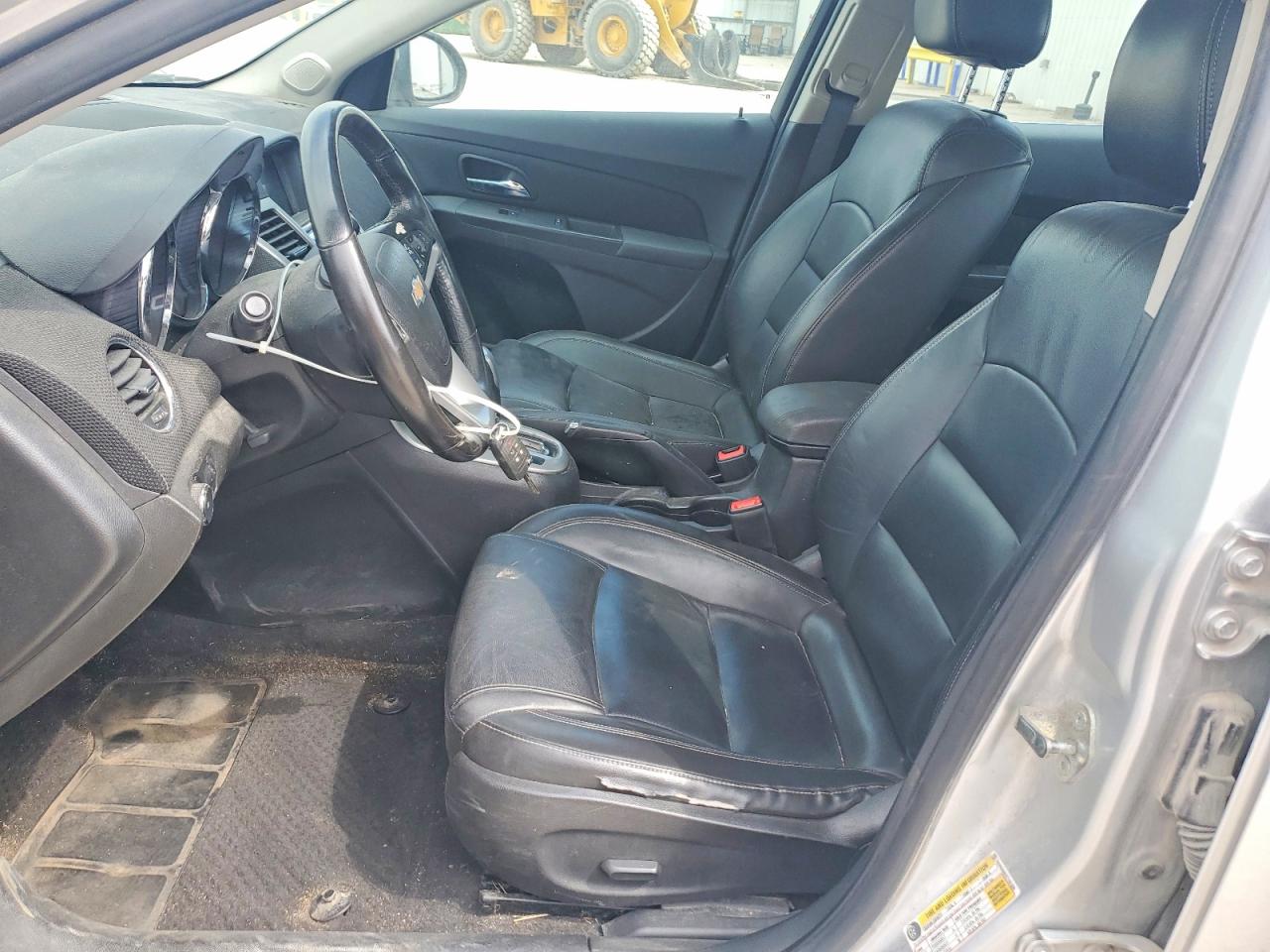 2015 Chevrolet Cruze Lt Silver vin: 1G1PE5SB1F7101326