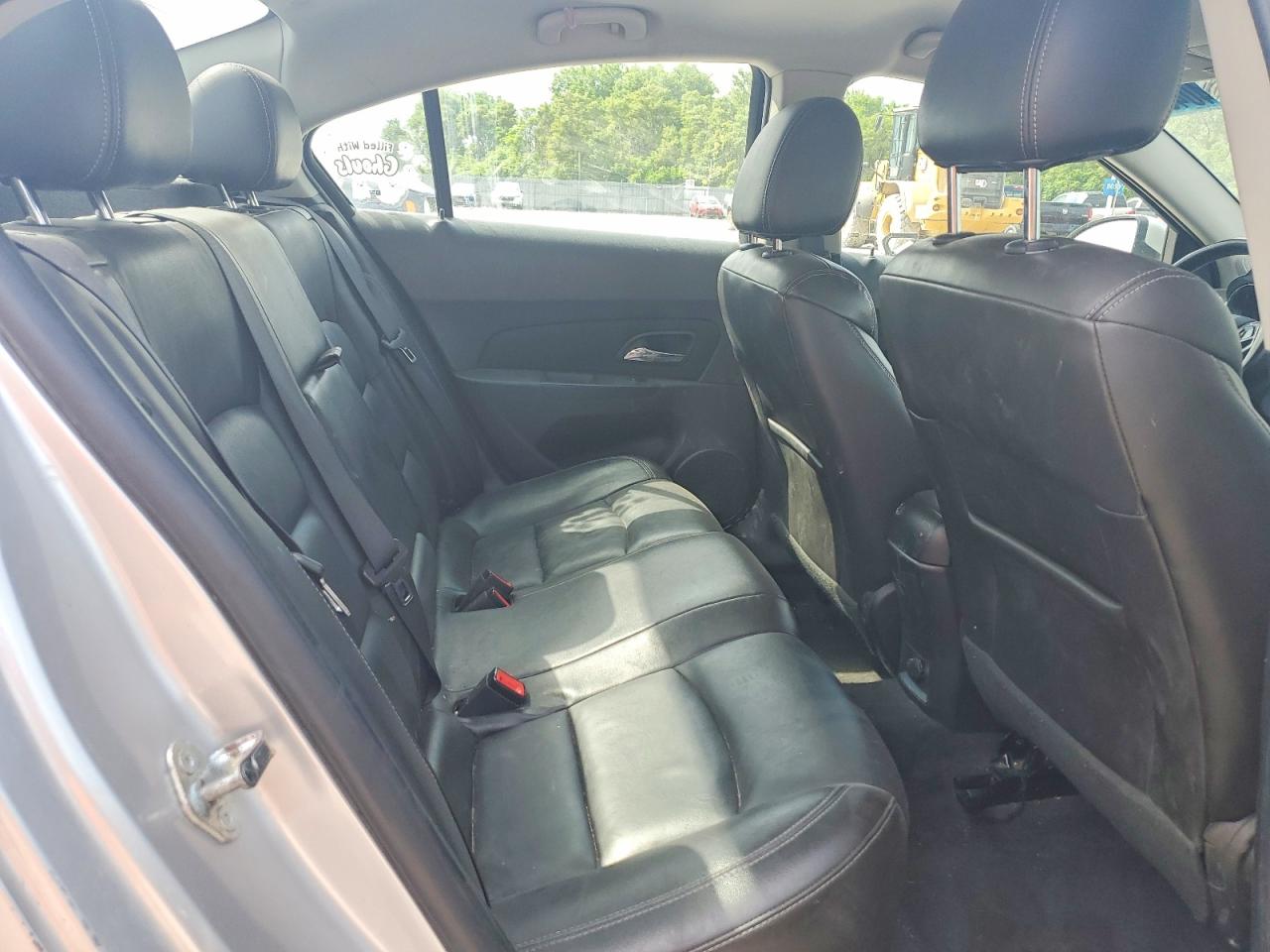 2015 Chevrolet Cruze Lt Silver vin: 1G1PE5SB1F7101326