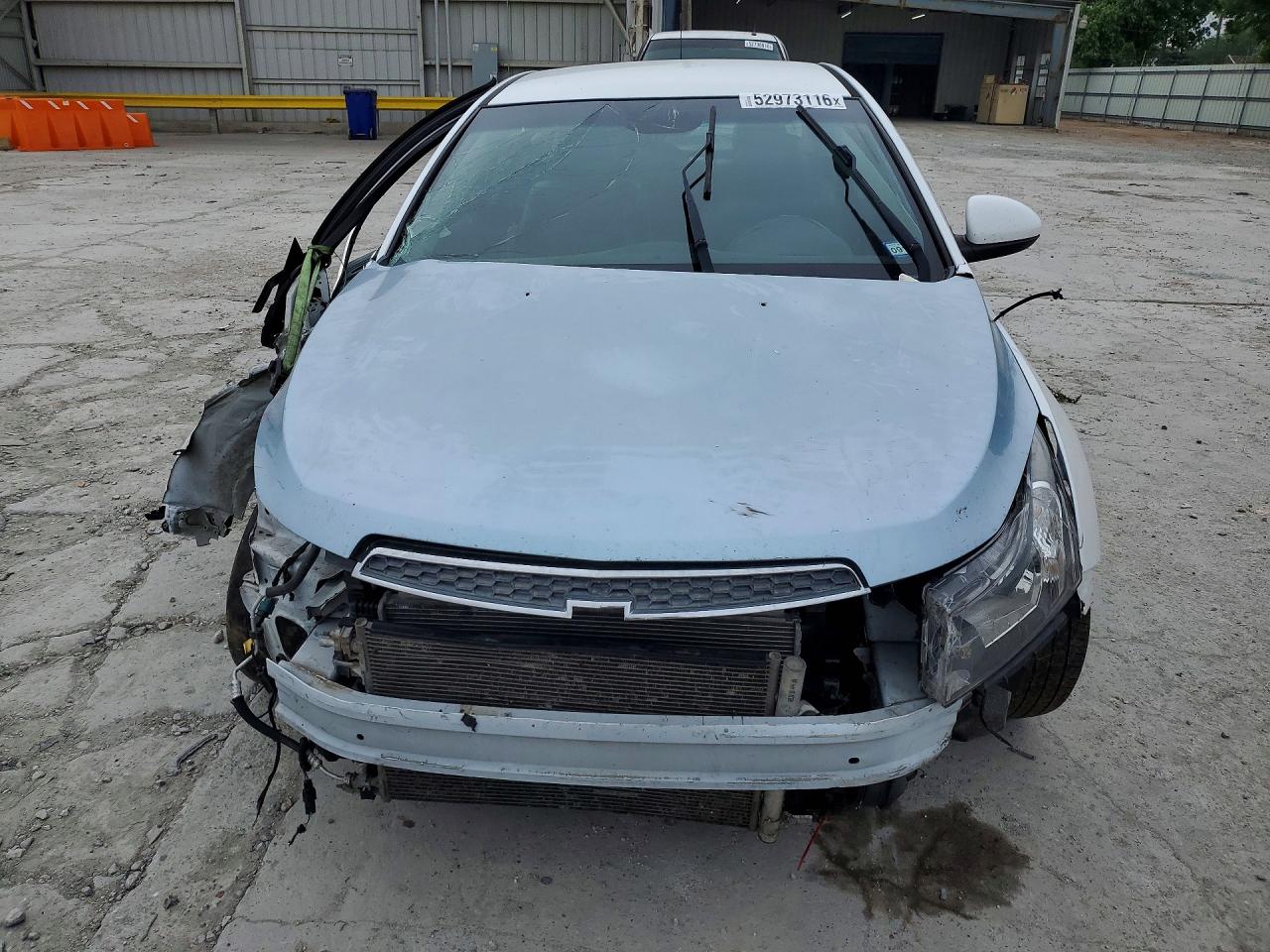 2015 Chevrolet Cruze Lt White vin: 1G1PE5SB1F7105425