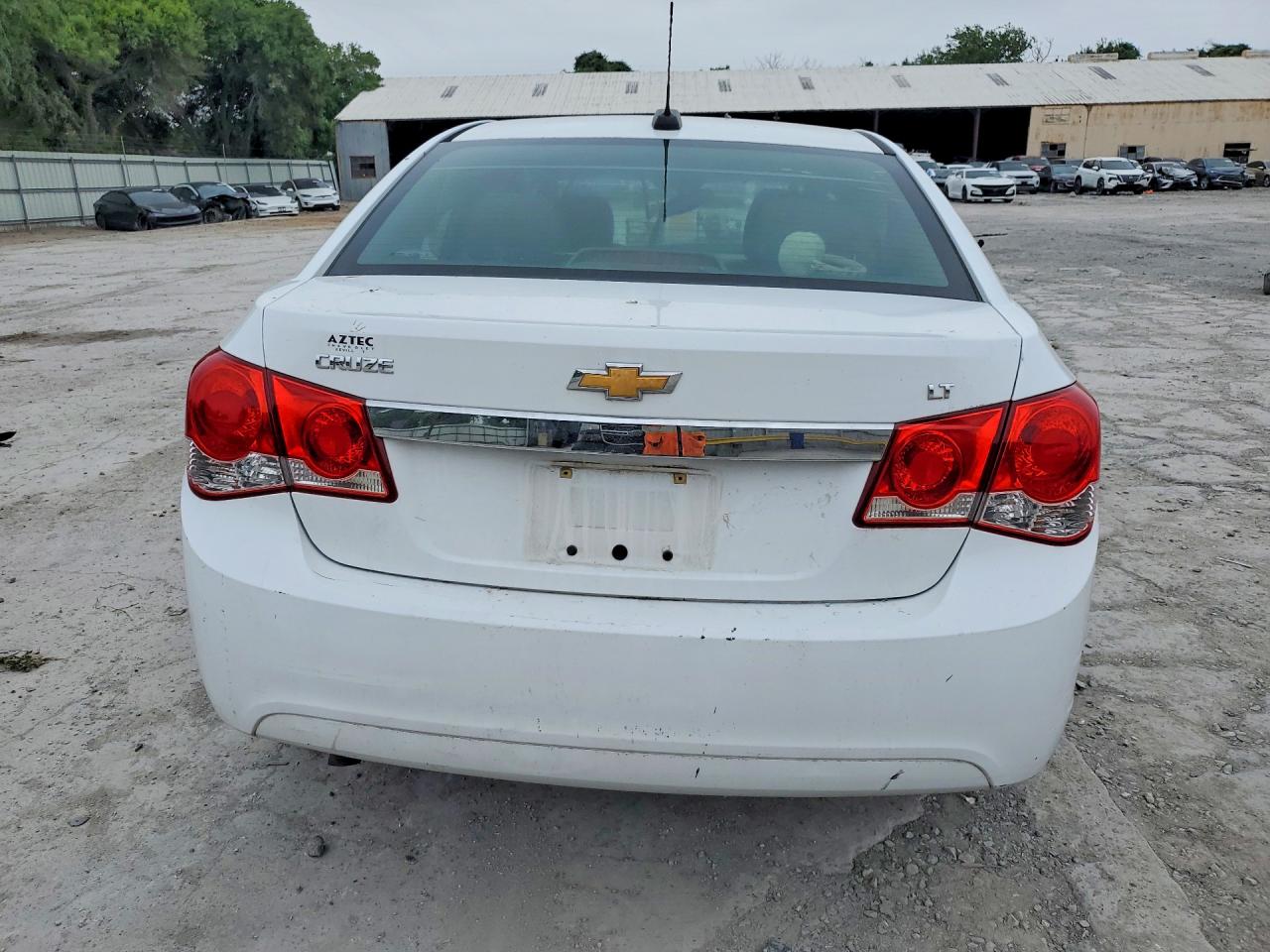 2015 Chevrolet Cruze Lt White vin: 1G1PE5SB1F7105425