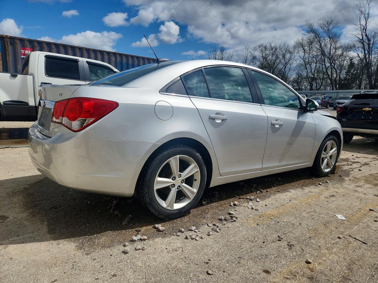 2015 Chevrolet Cruze Lt Серебряный vin: 1G1PE5SB1F7154303