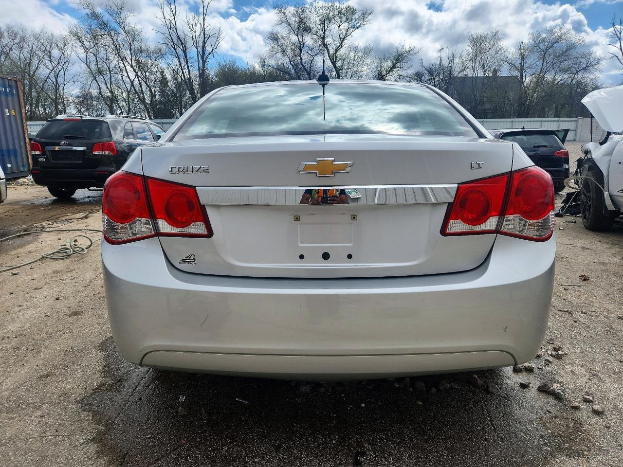2015 Chevrolet Cruze Lt Серебряный vin: 1G1PE5SB1F7154303