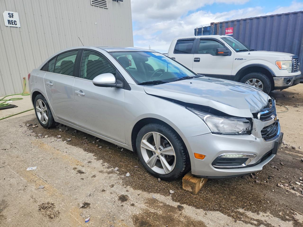 2015 Chevrolet Cruze Lt Серебряный vin: 1G1PE5SB1F7154303