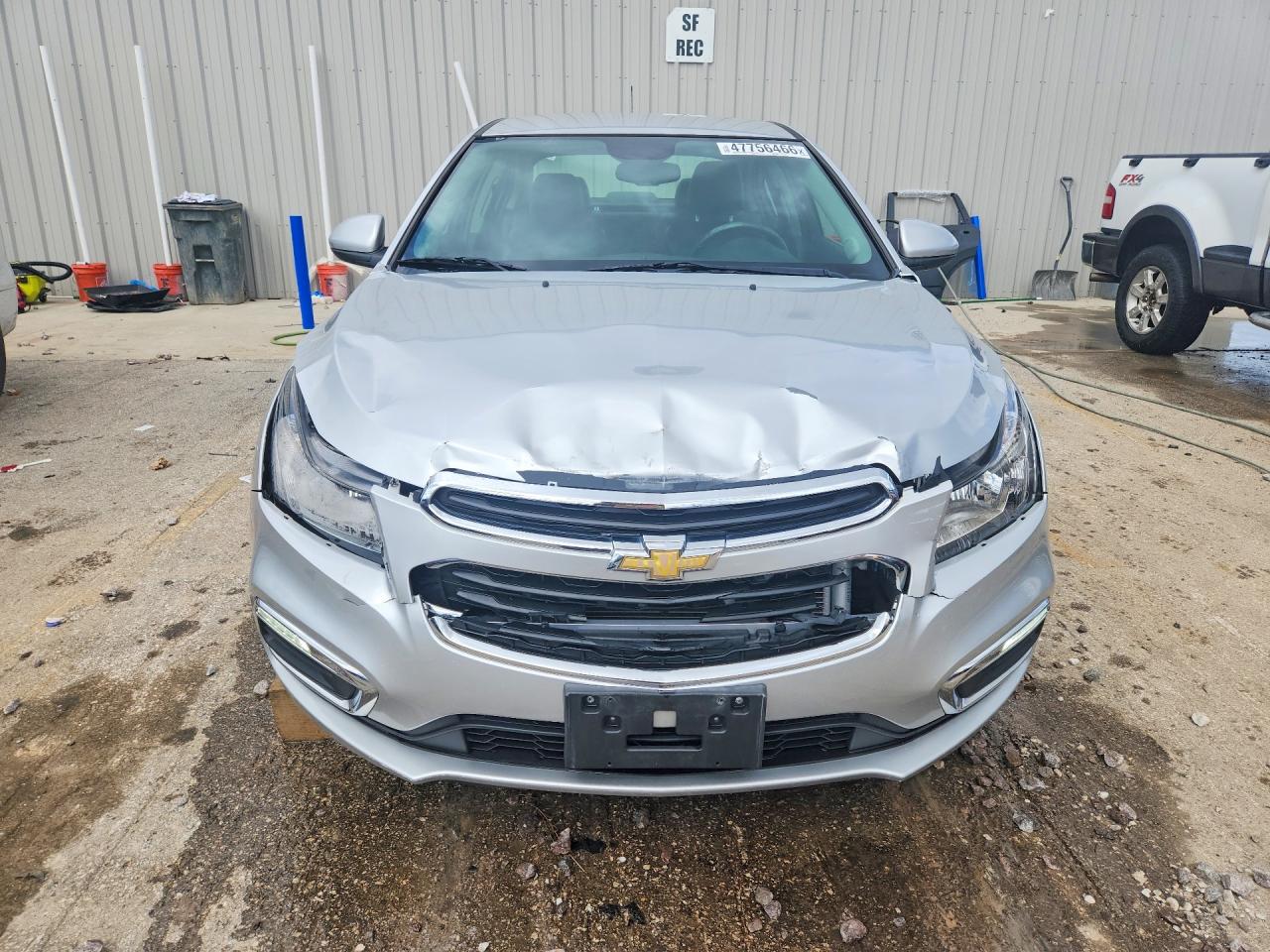 2015 Chevrolet Cruze Lt Серебряный vin: 1G1PE5SB1F7154303