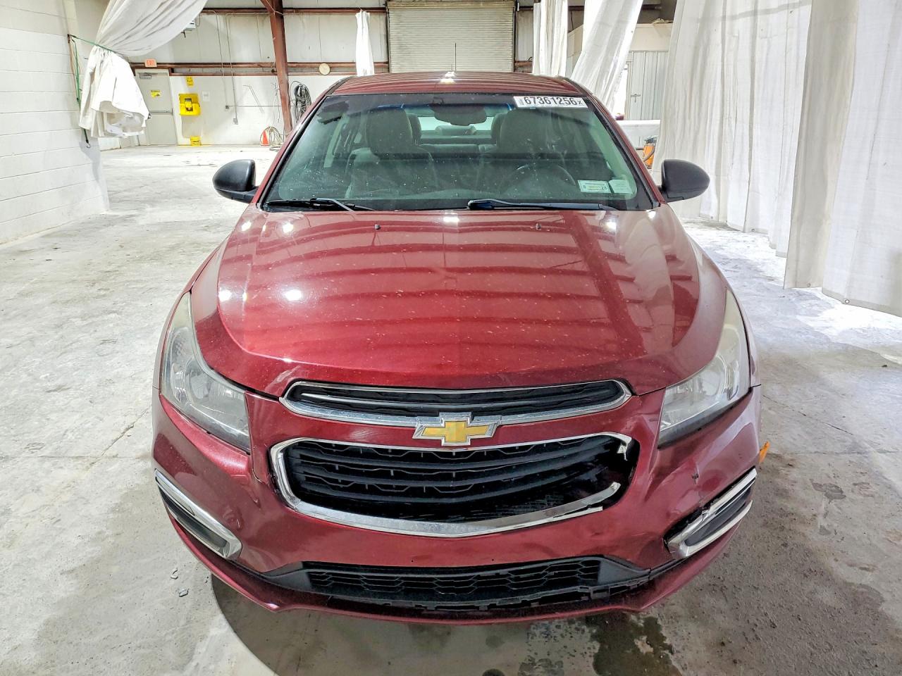 2015 Chevrolet Cruze Lt Burgundy vin: 1G1PE5SB1F7237889