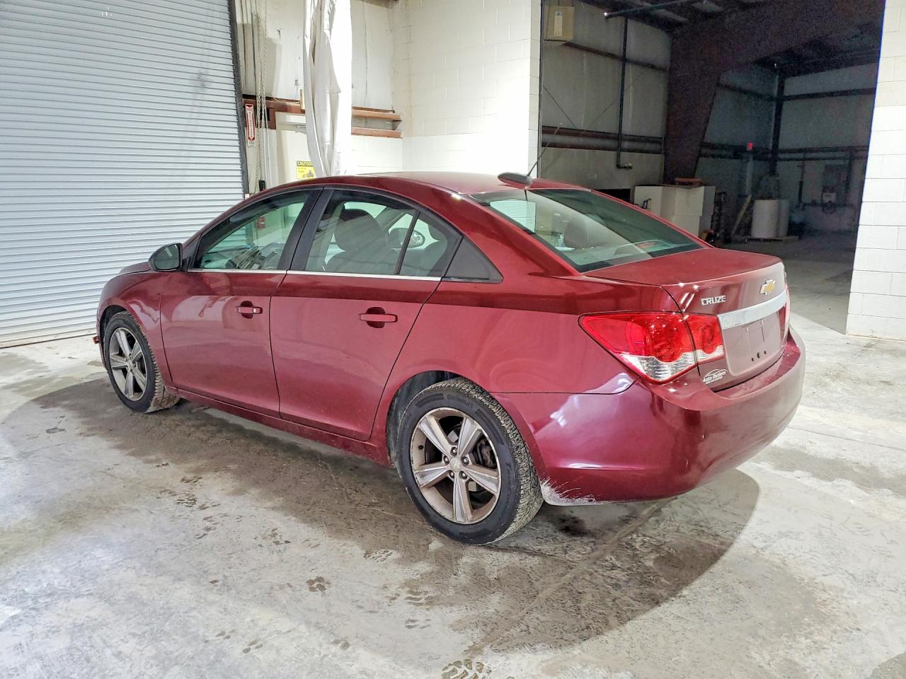 2015 Chevrolet Cruze Lt Burgundy vin: 1G1PE5SB1F7237889