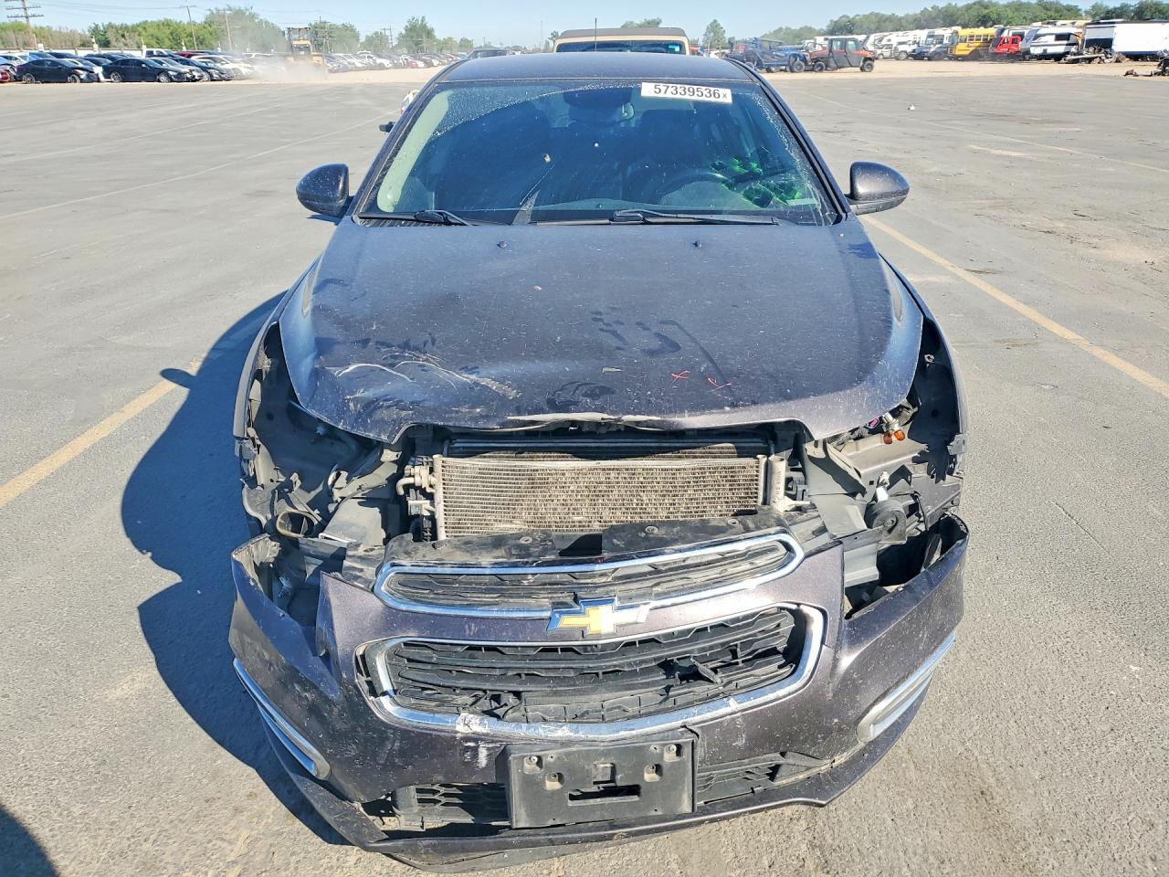 2015 Chevrolet Cruze Lt Black vin: 1G1PE5SB1F7251629