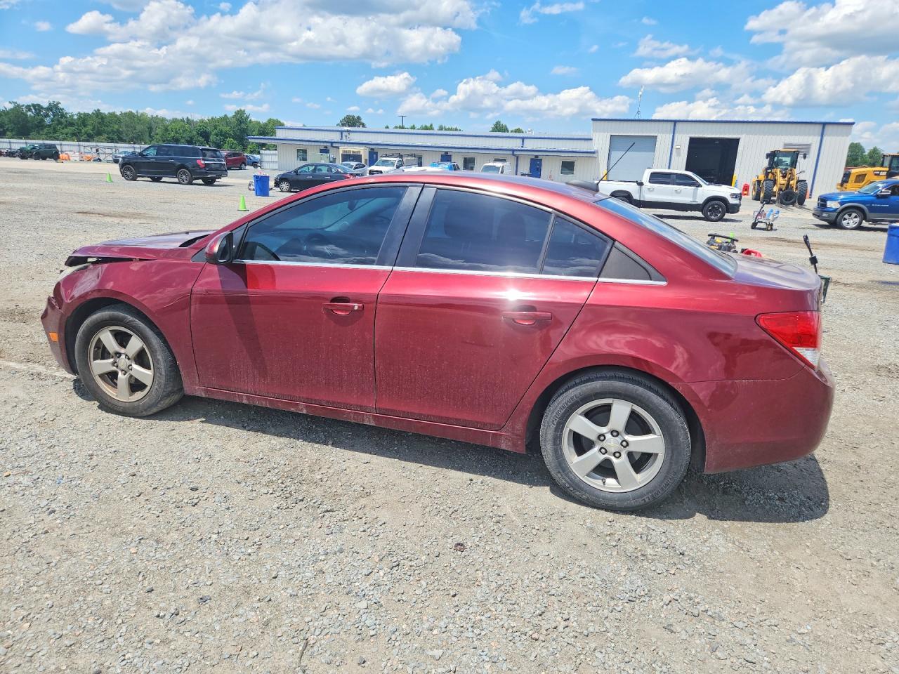 2016 Chevrolet Cruze Limited Lt Burgundy vin: 1G1PE5SB1G7186959