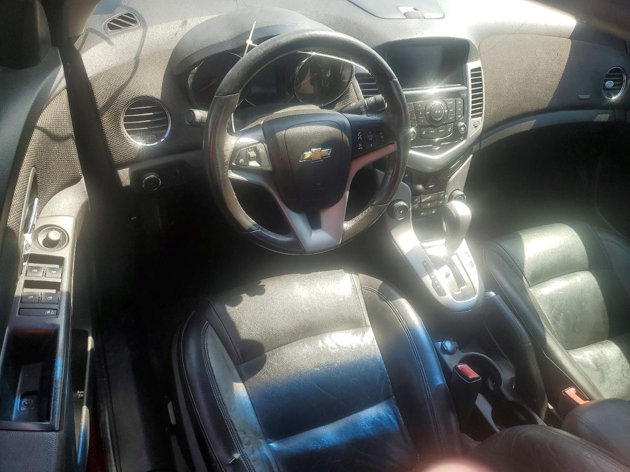 2013 Chevrolet Cruze Lt Red vin: 1G1PE5SB2D7116530