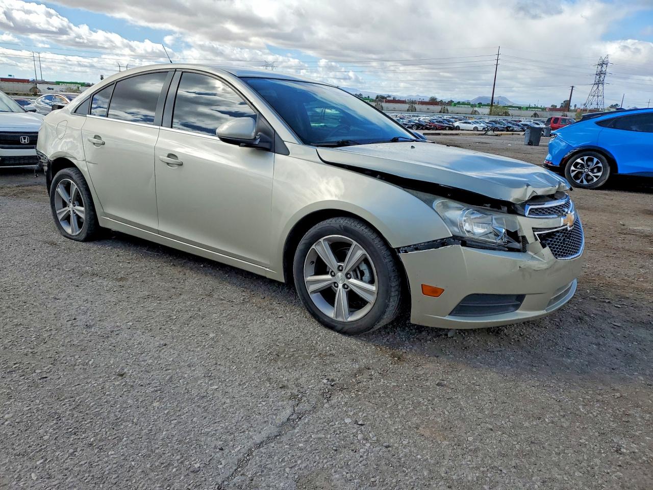 2013 Chevrolet Cruze Lt Gold vin: 1G1PE5SB2D7133182