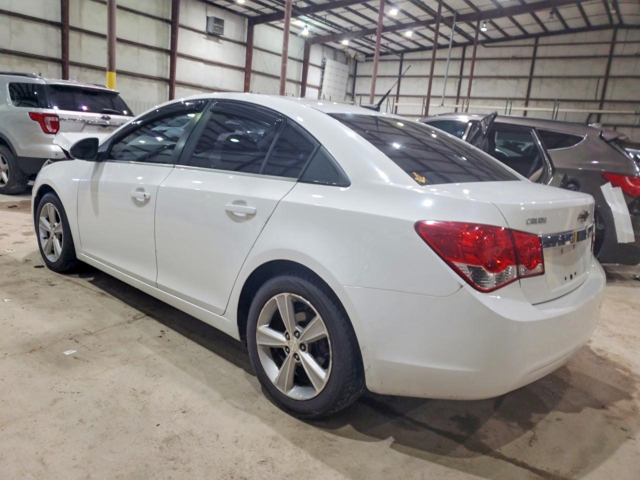 2013 Chevrolet Cruze Lt White vin: 1G1PE5SB2D7157479