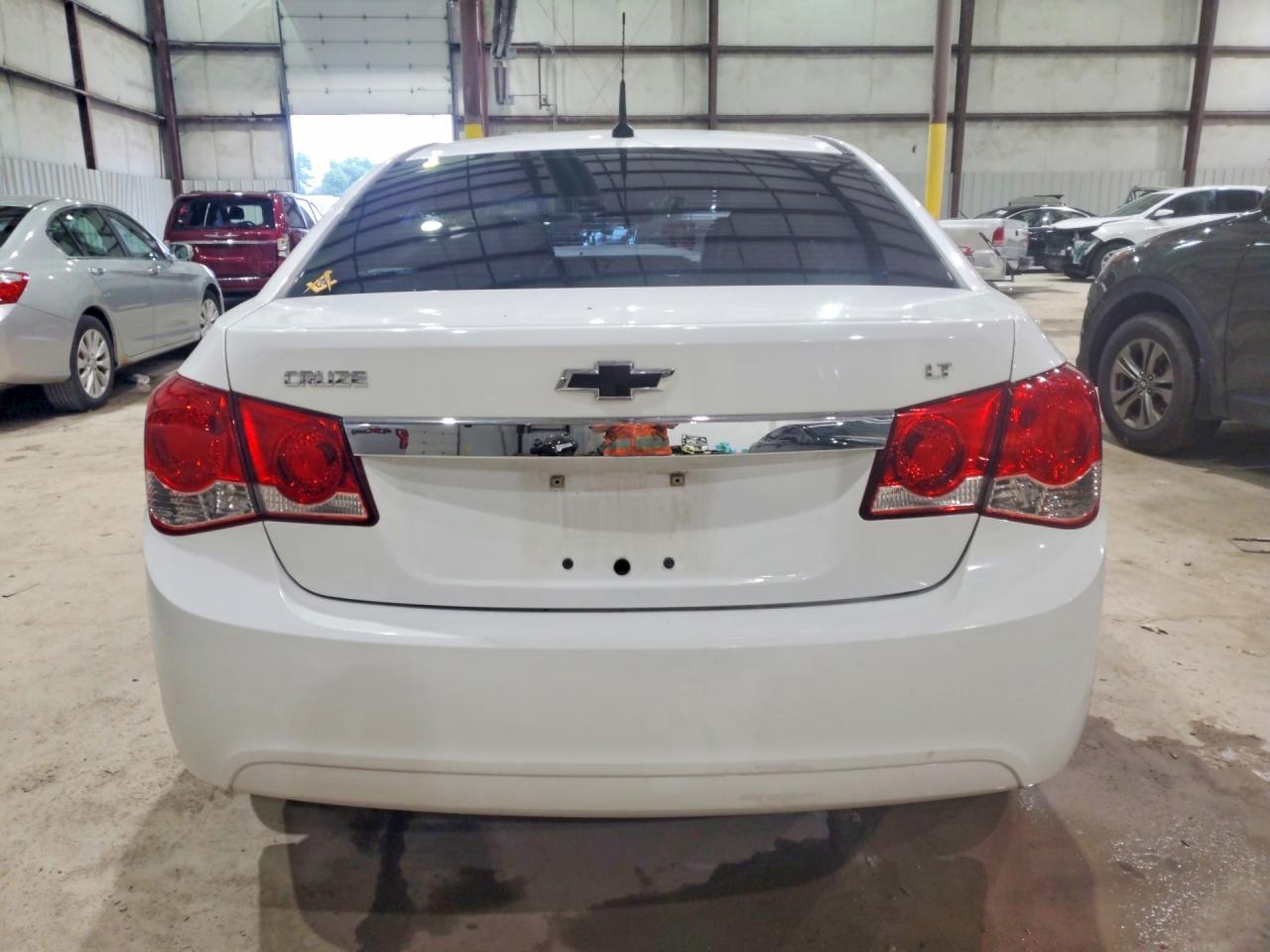 2013 Chevrolet Cruze Lt White vin: 1G1PE5SB2D7157479