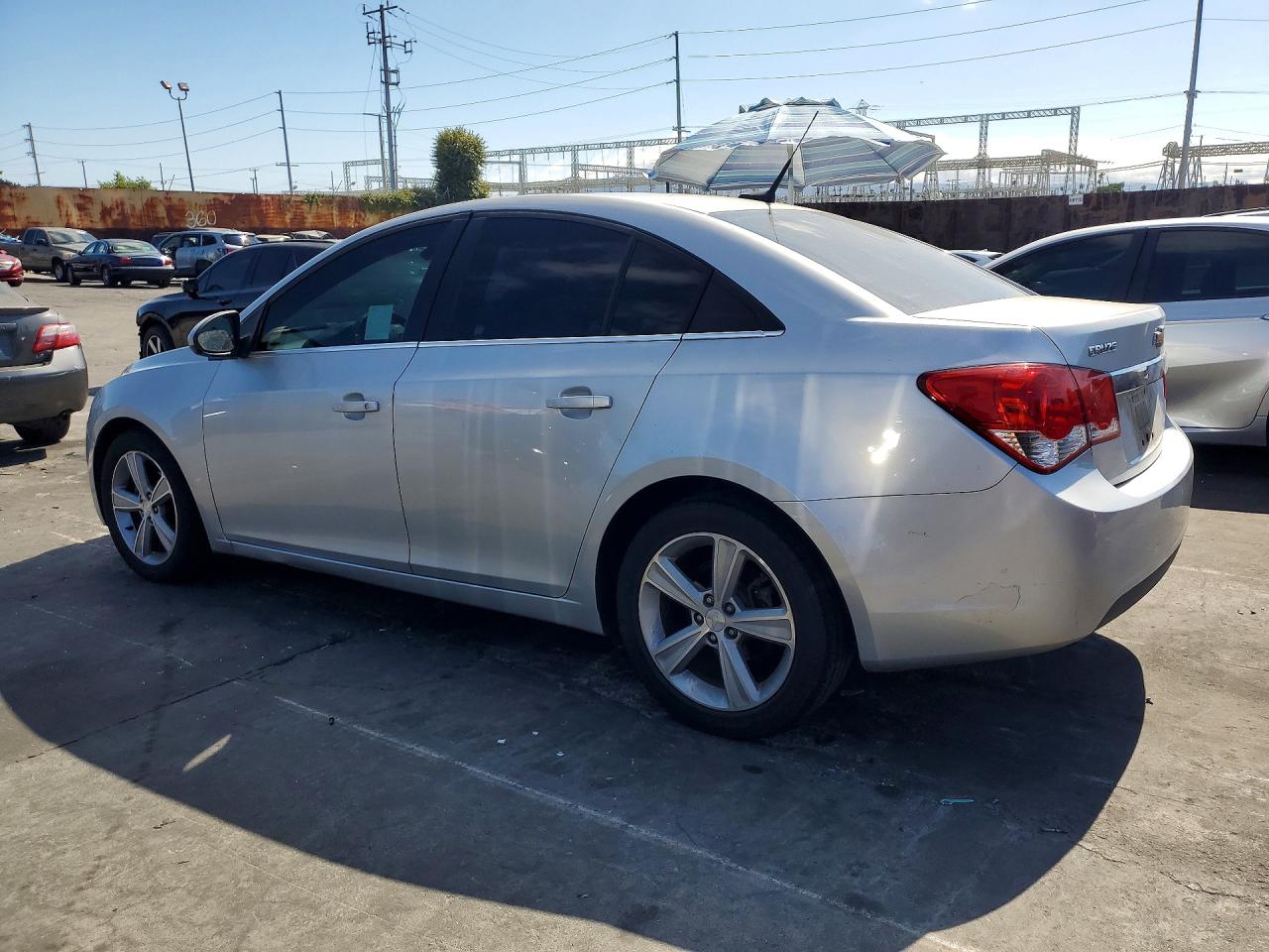 2013 Chevrolet Cruze Lt Silver vin: 1G1PE5SB2D7172287