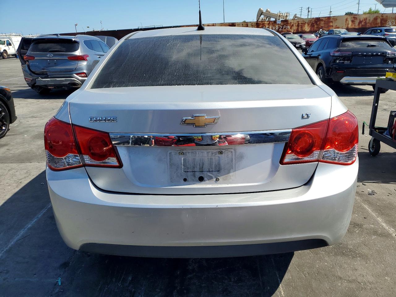 2013 Chevrolet Cruze Lt Silver vin: 1G1PE5SB2D7172287
